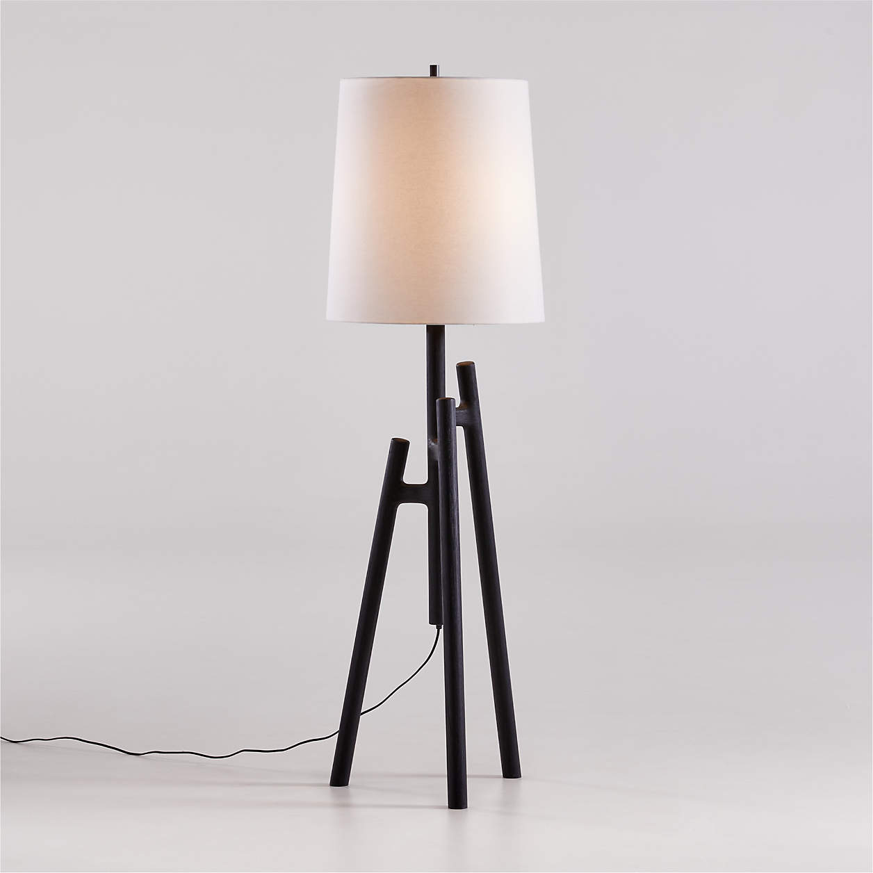 Lockeland Black Tripod Floor Lamp thumbnail 3