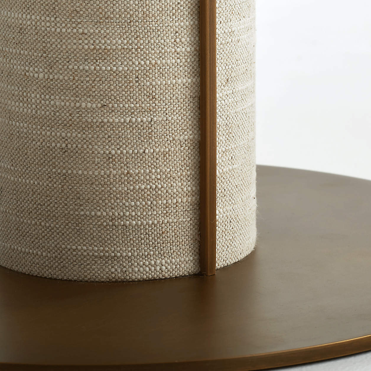 Remi Natural Linen Floor Lamp thumbnail 4