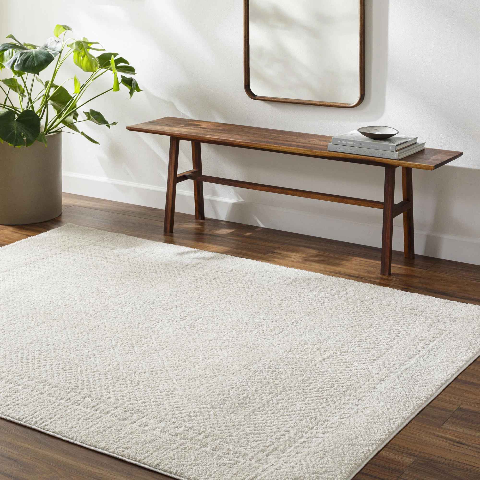 Calvo Ivory Off White Area Rug-7'10"x10' thumbnail 4