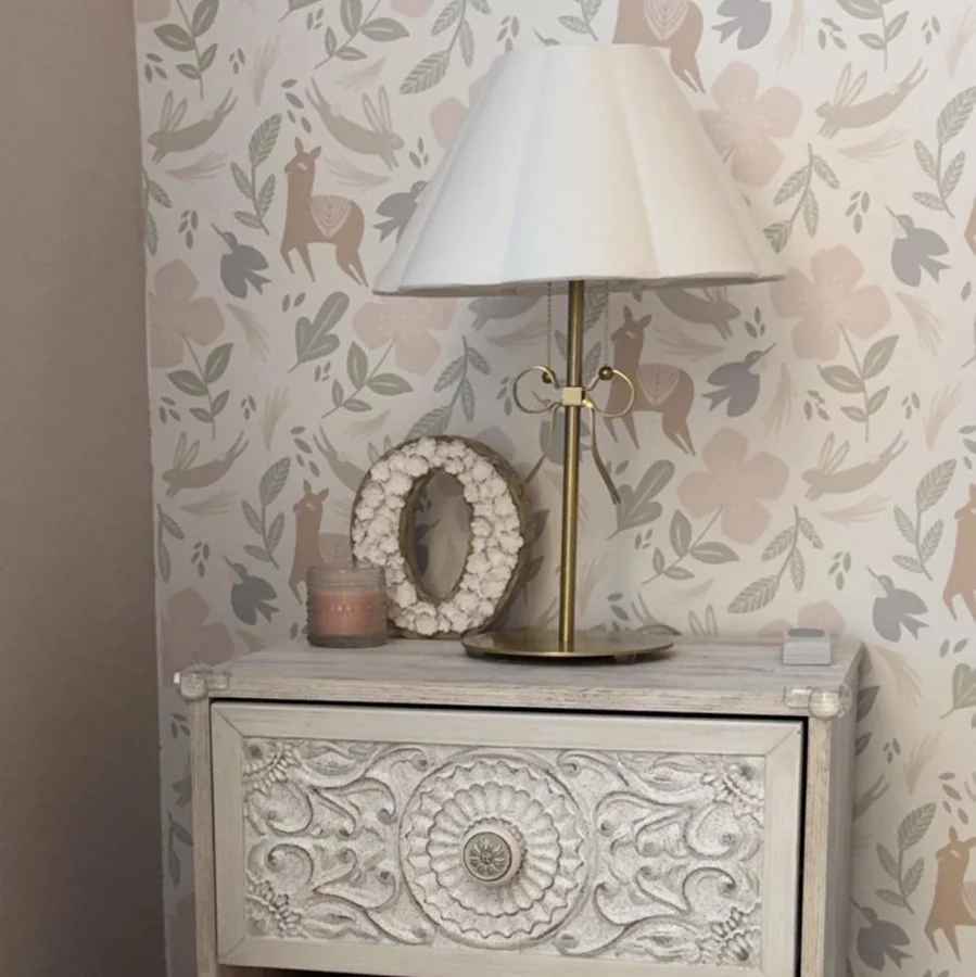 Stick Lamp with Bow Brass thumbnail 2