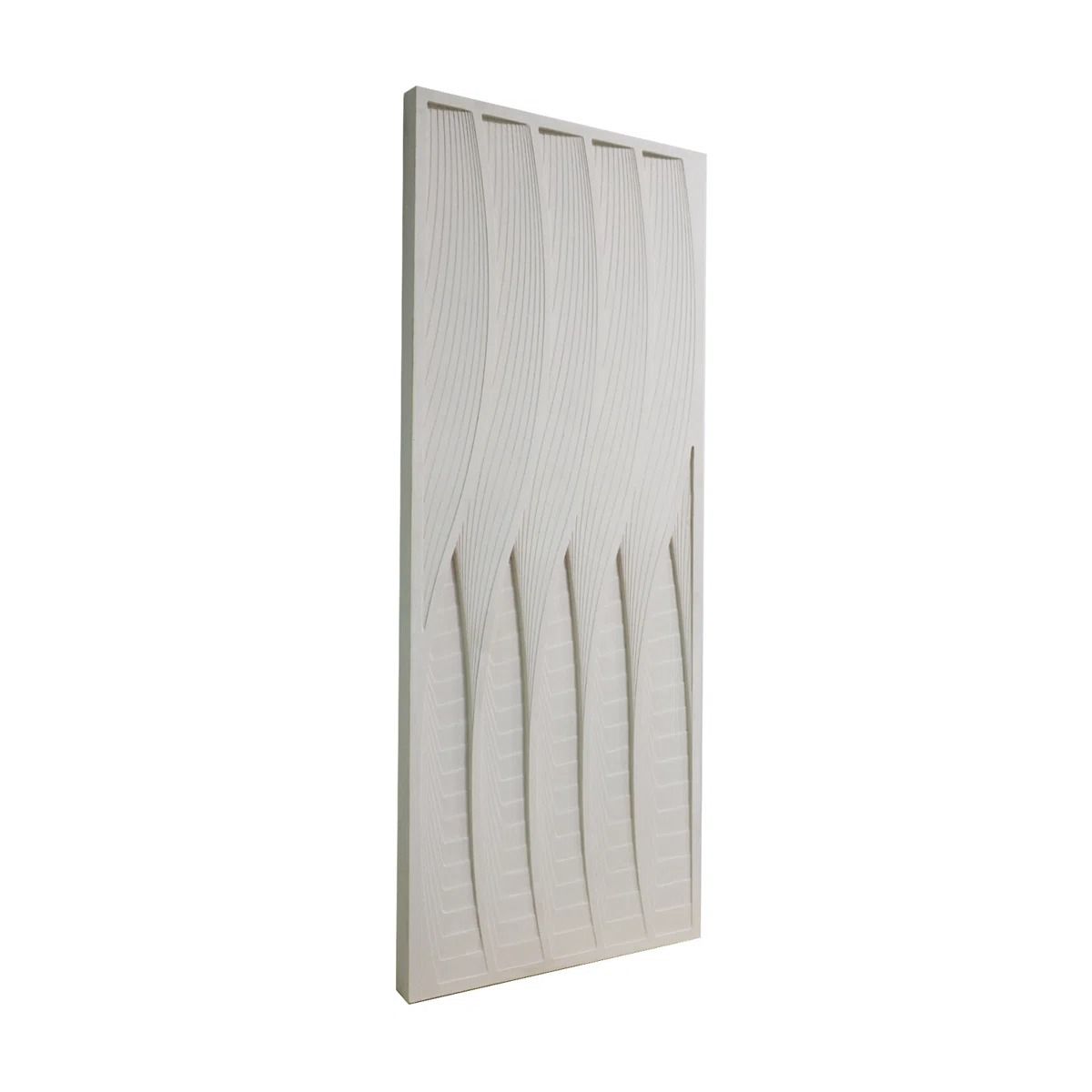Set Of 2 Trinity Dimensional Plaster Wall Art 24x59 thumbnail 3