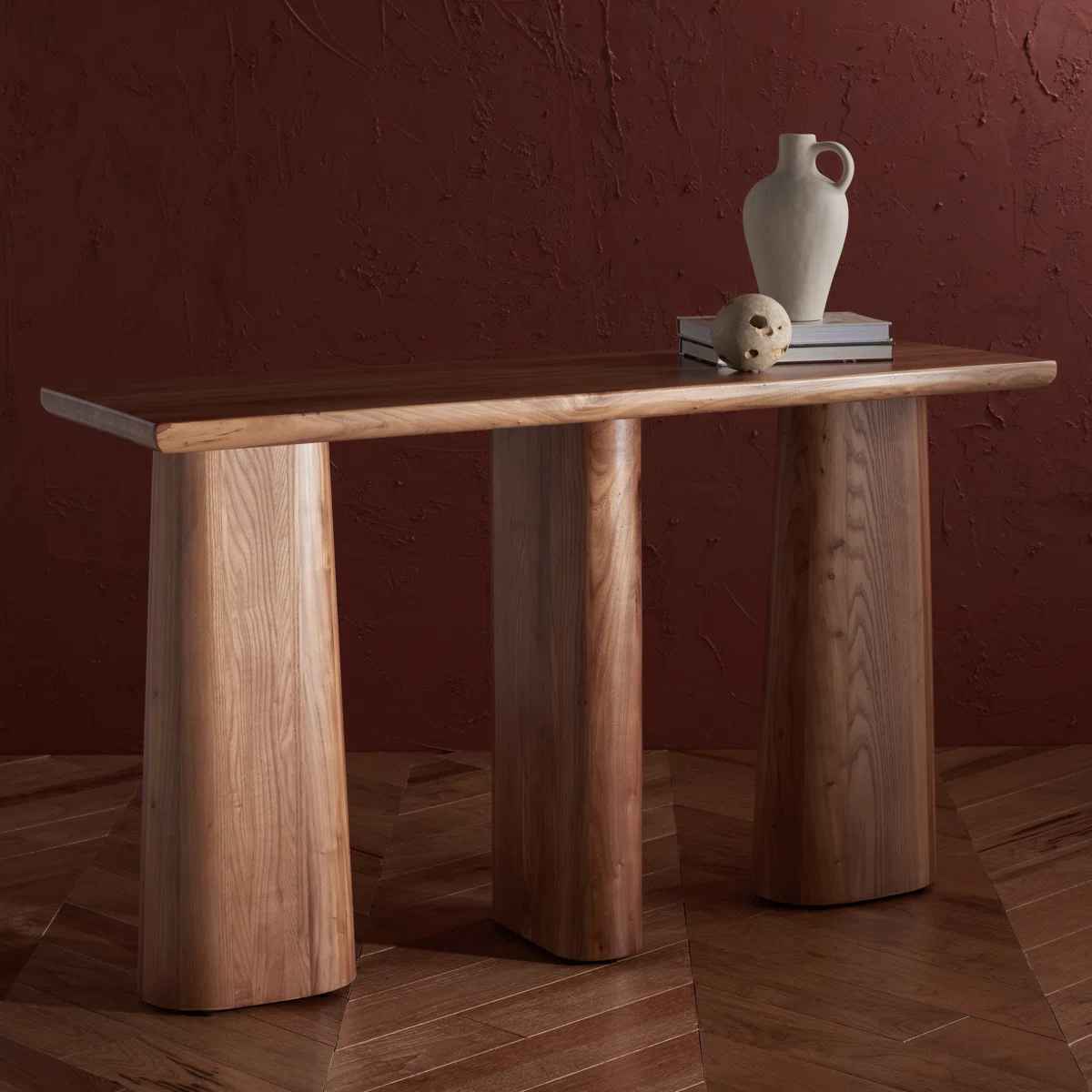 Ryllae 50'' Solid Wood Console Table thumbnail 2