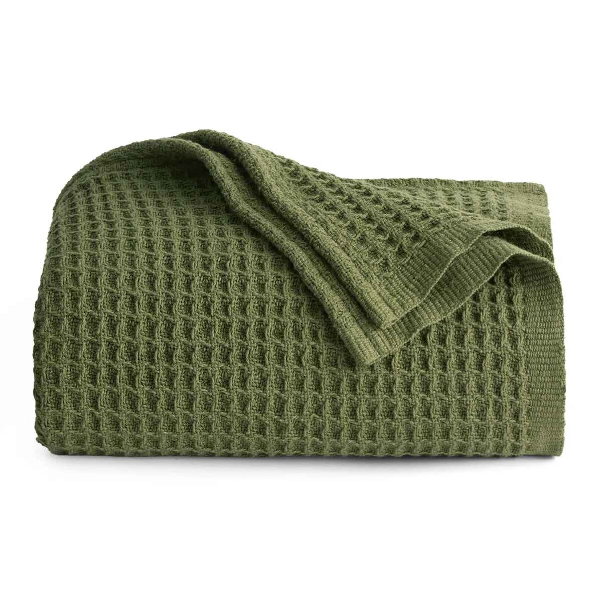 Essential Collection Bedsure Cotton Blanket Breathable Waffle Weave Throw Blanket GentleSoft thumbnail 5