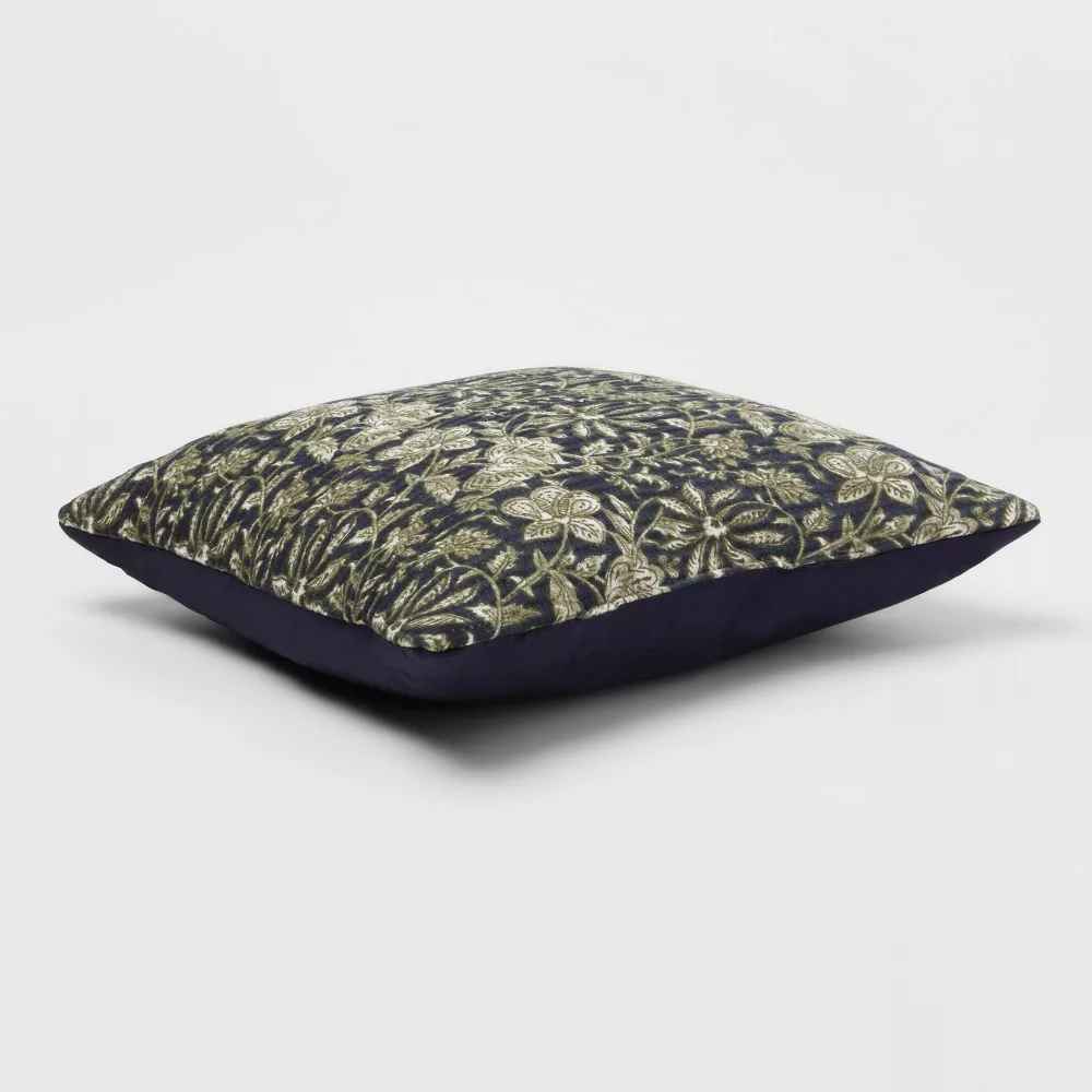 Square Double Cloth Printed Decorative Throw Pillow thumbnail 4