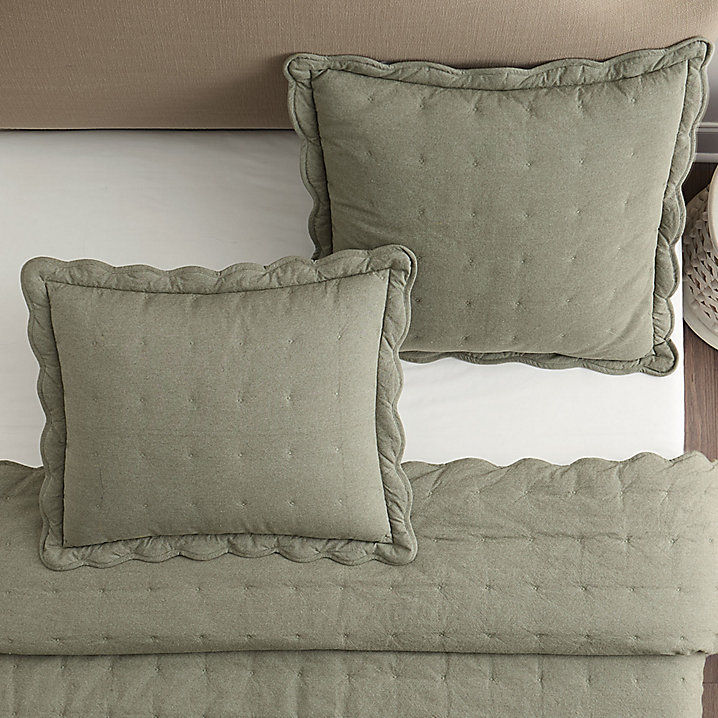 Lola Scalloped Quilted Sham thumbnail 2