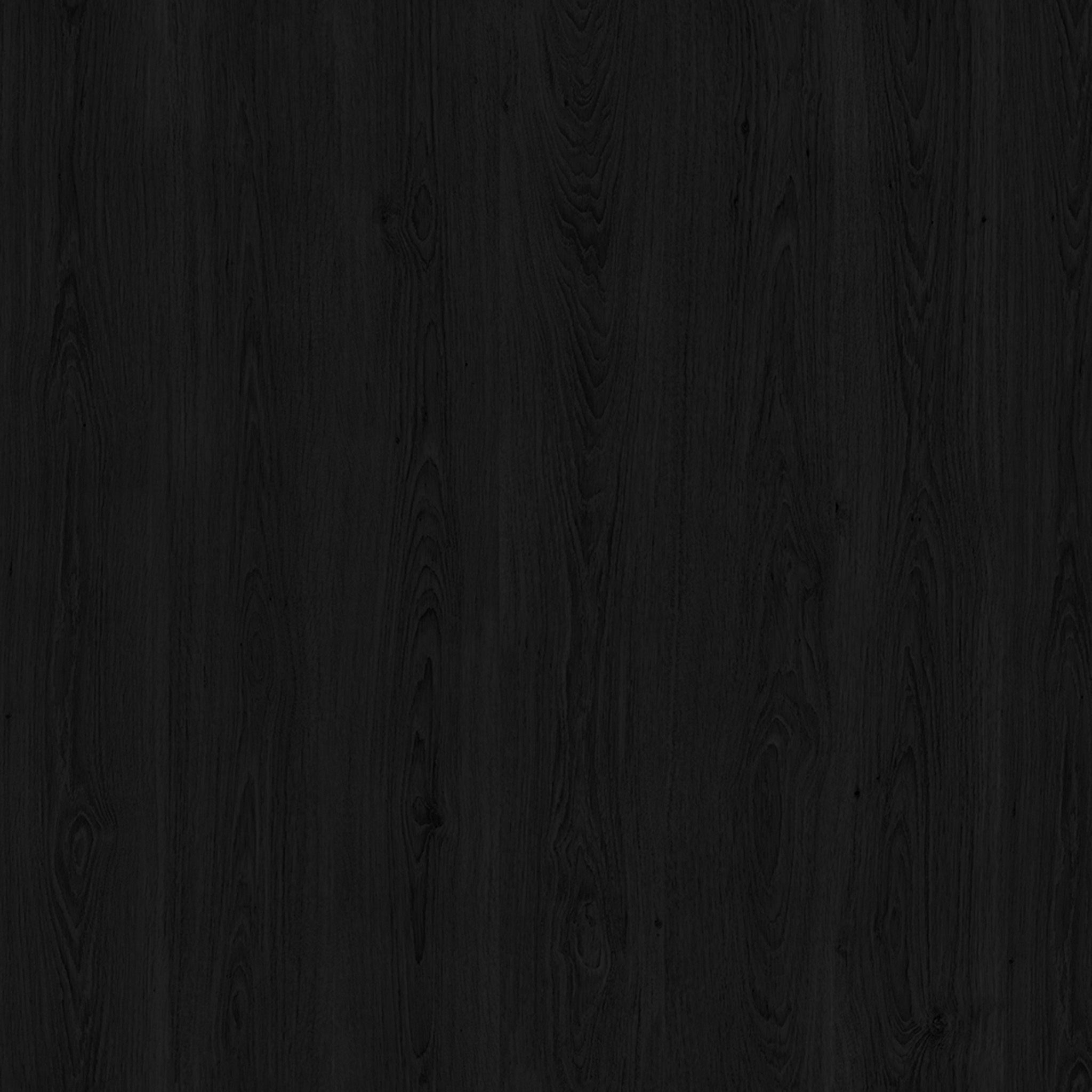 Connoisseur Black Oak Wood 2 Drawer Nightstand thumbnail 7