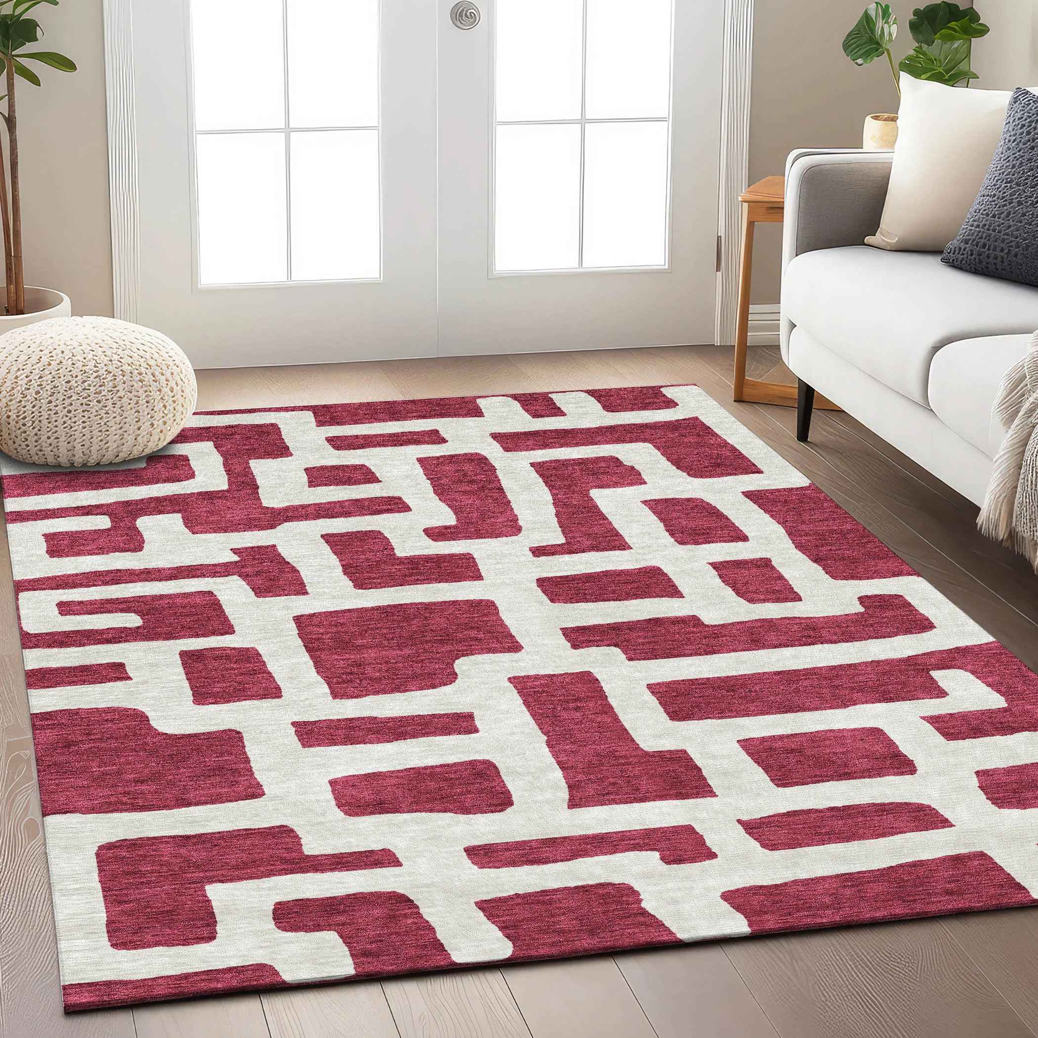 Chaena Abstract Indoor Rug-9'x12' thumbnail 3
