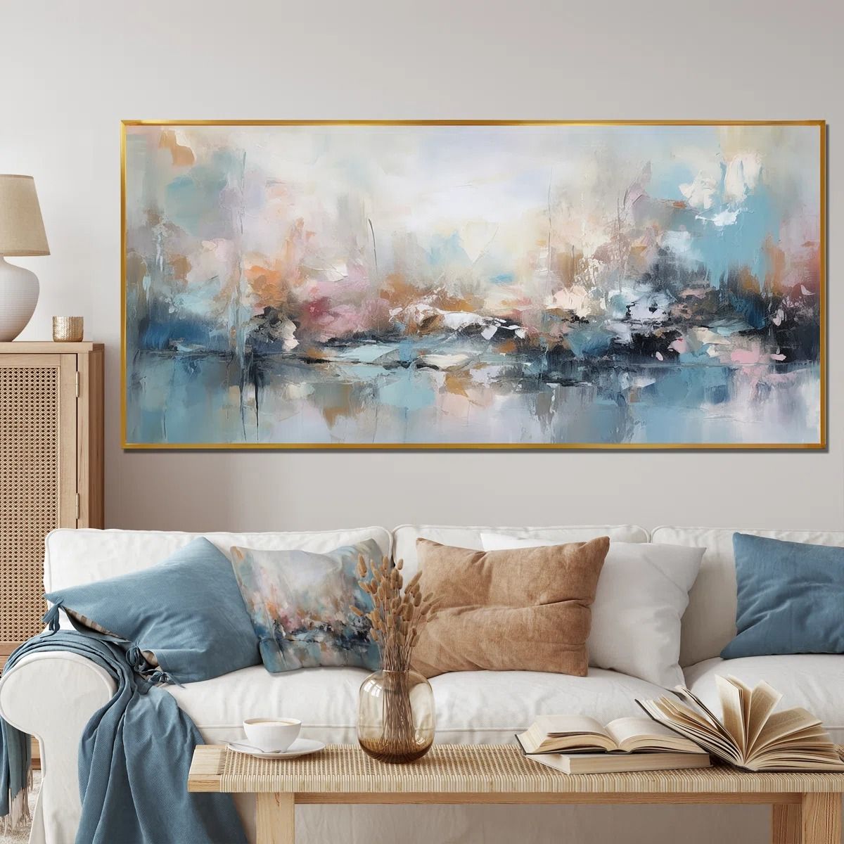 Grey and blue vivid waves fuild II thumbnail 2