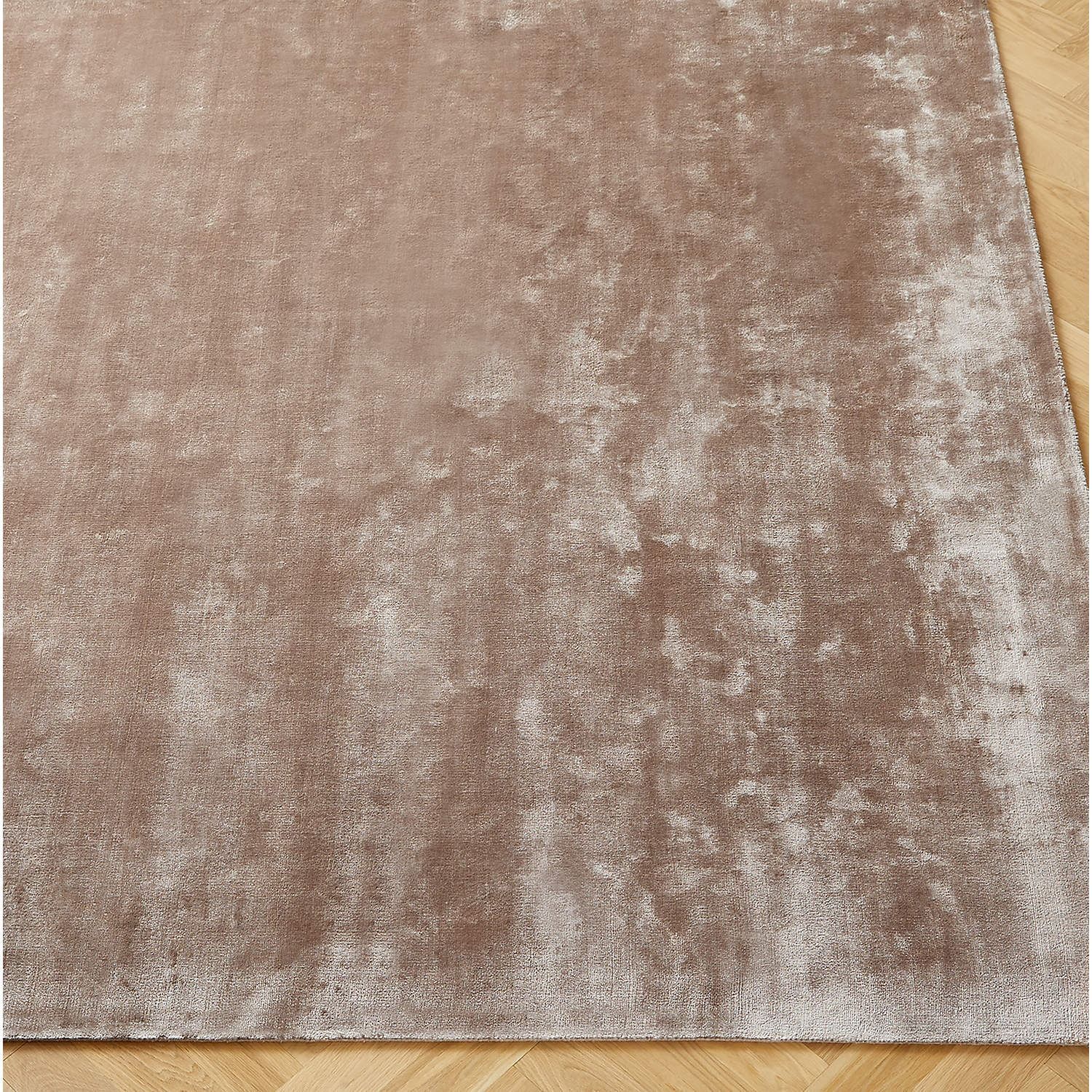 Anders Dusty Rose Pink Tencel Lyocell Area Rug-8' x 10' thumbnail 4