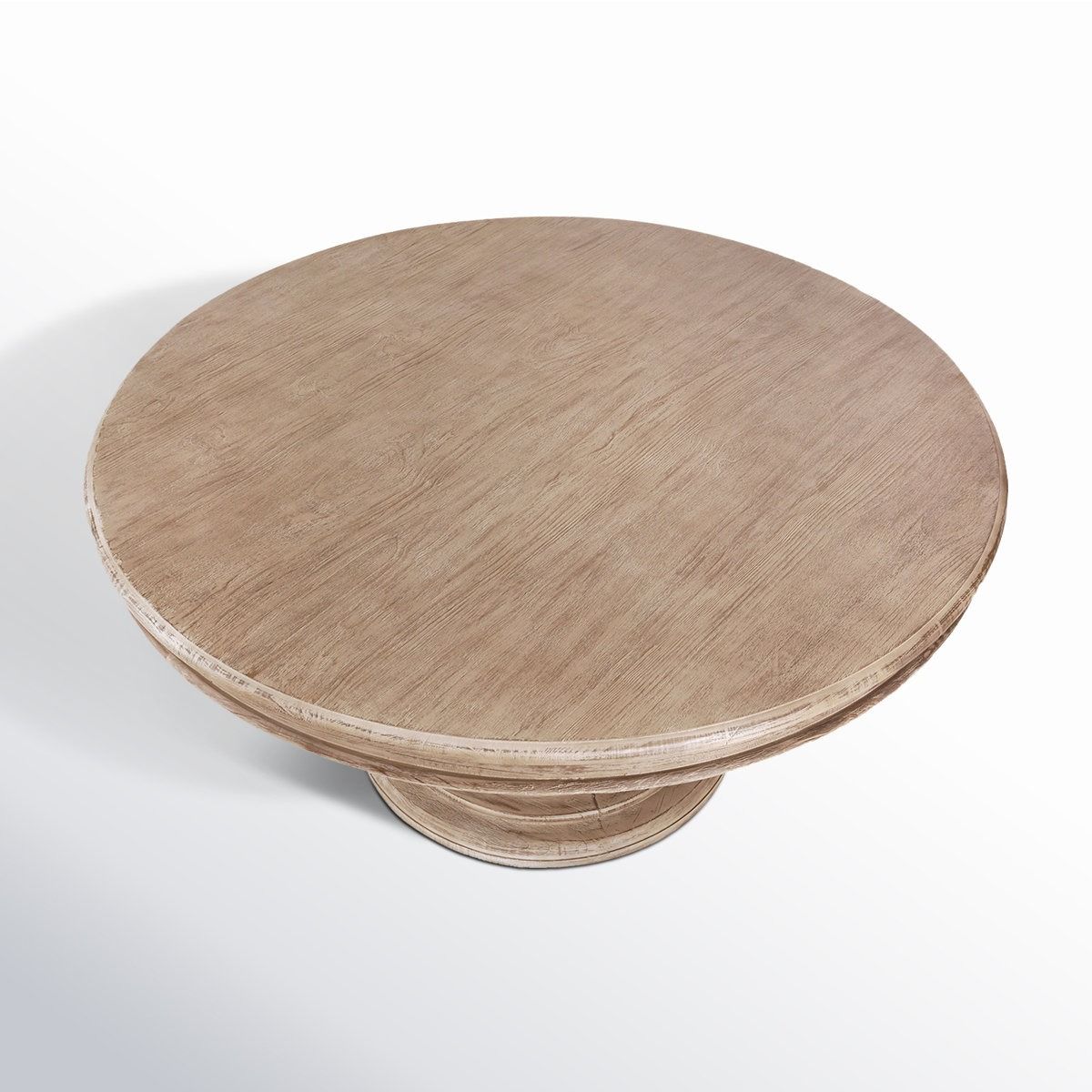 Dadeville Pine Round Solid Wood Dining Table thumbnail 3
