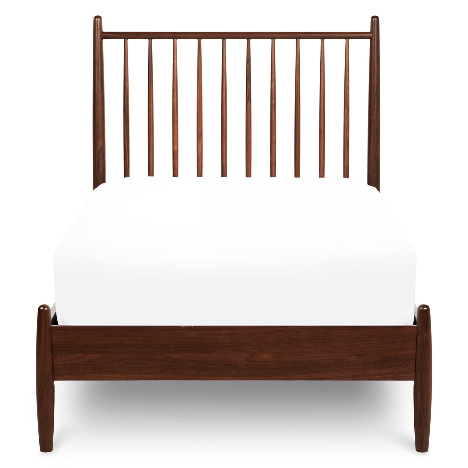 Lenia Twin Bed Walnut thumbnail 3