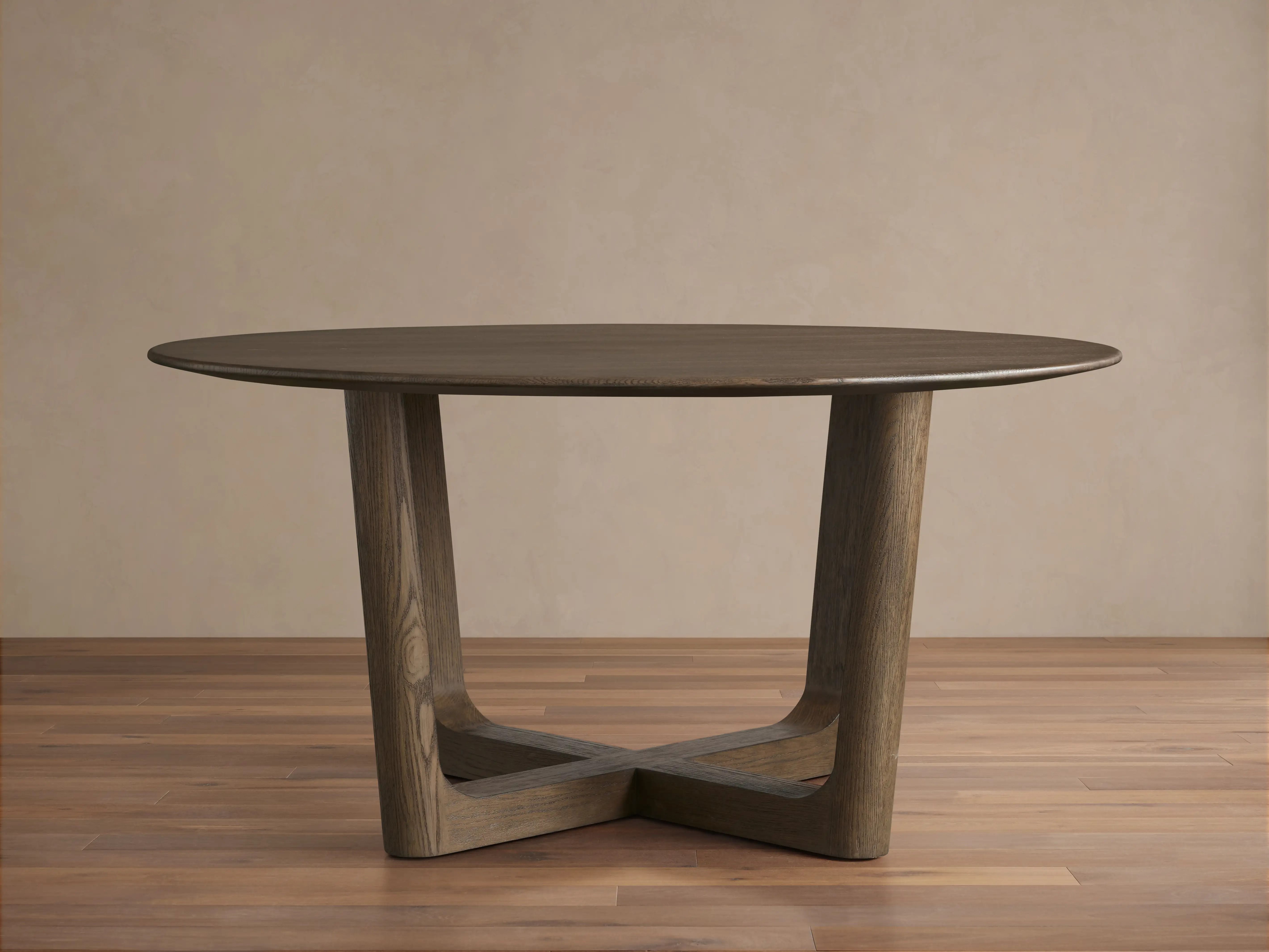 Saint Germain Round Wood Dining Table thumbnail 2
