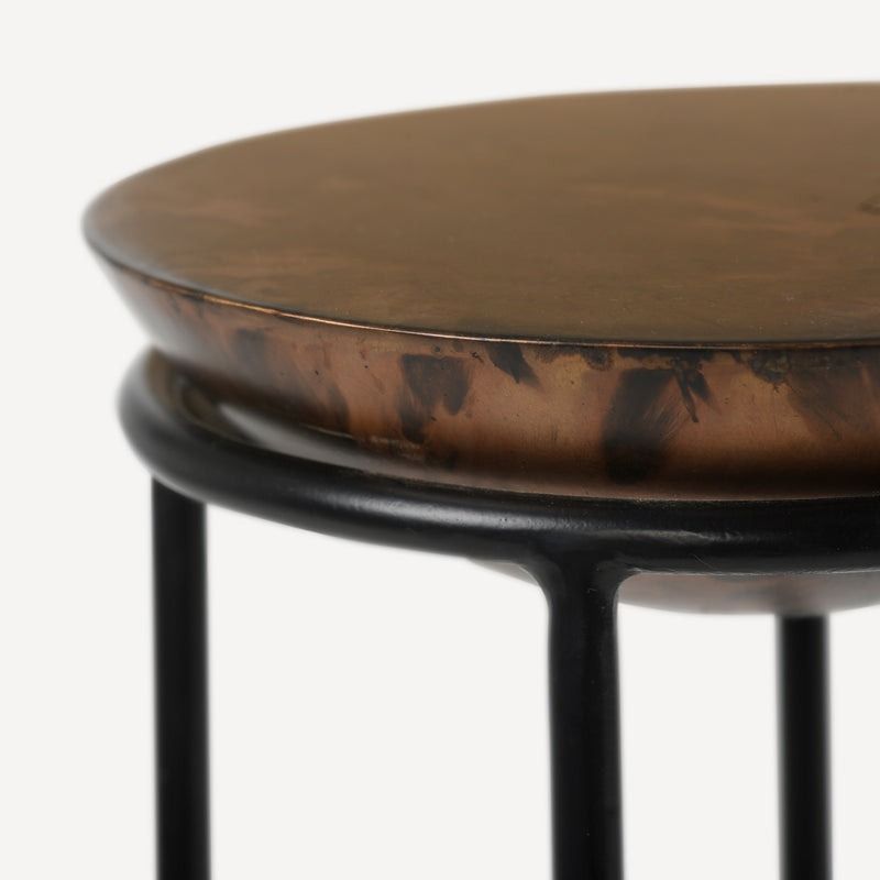 Disc Metal Drink Table thumbnail 4