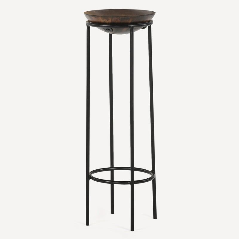 Disc Metal Drink Table