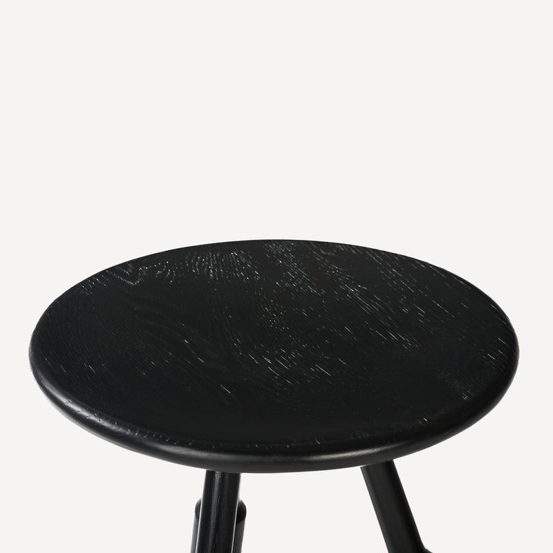 Dowel Solid Oak Counter Stool thumbnail 3