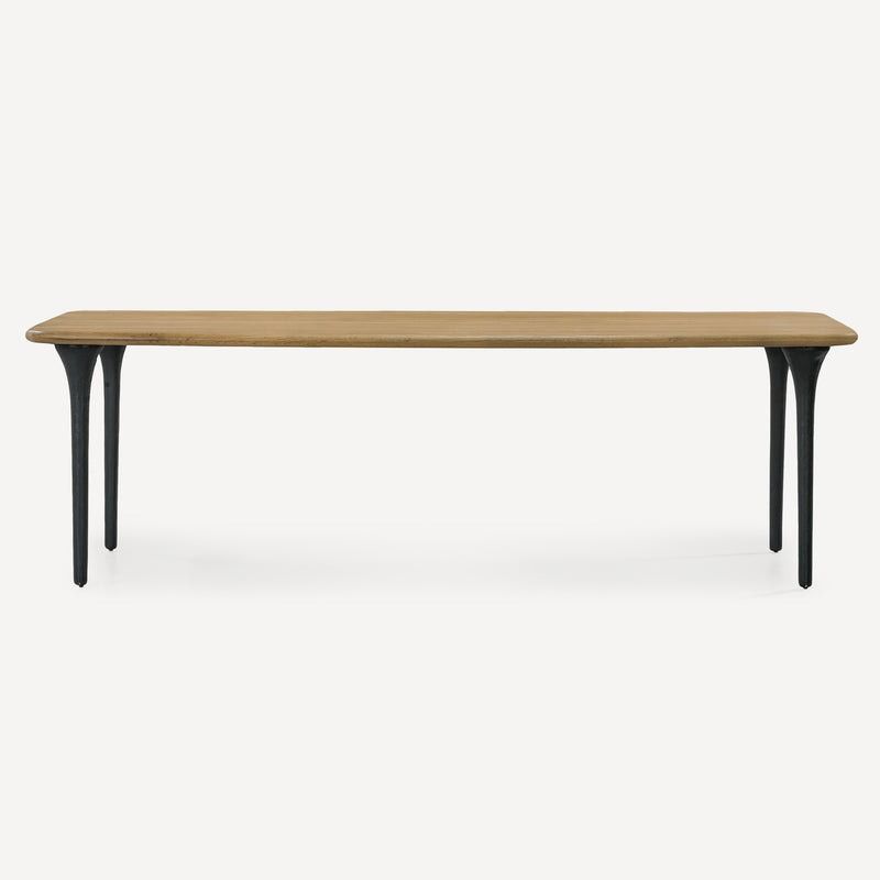 Etro Solid White Oak Dining Table - Natural