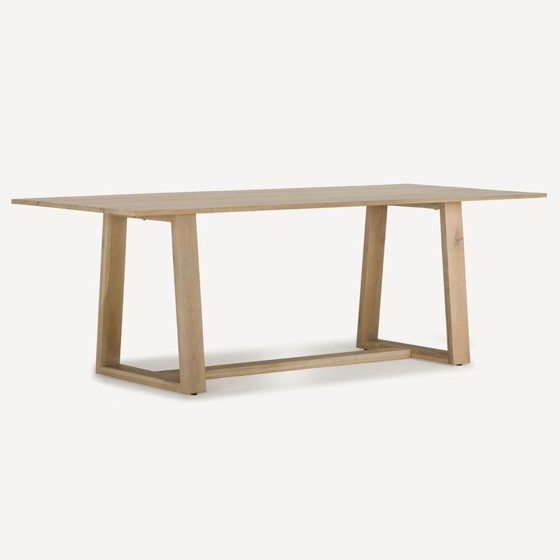 Kiayara Solid Oak Dining Table - Natural