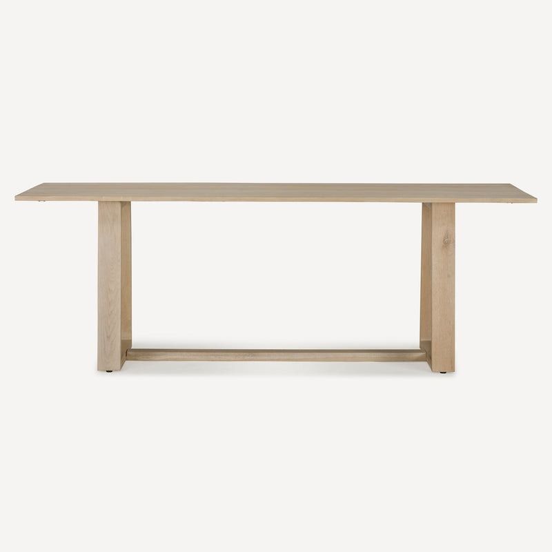 Kiayara Solid Oak Dining Table - Natural thumbnail 3