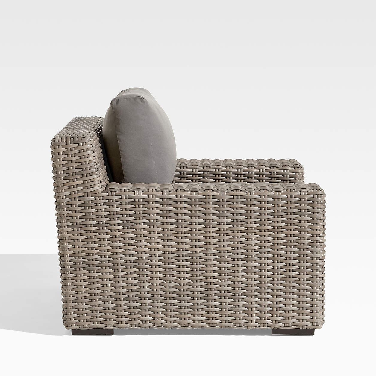 Abaco Resin Wicker Outdoor Lounge Chair thumbnail 3