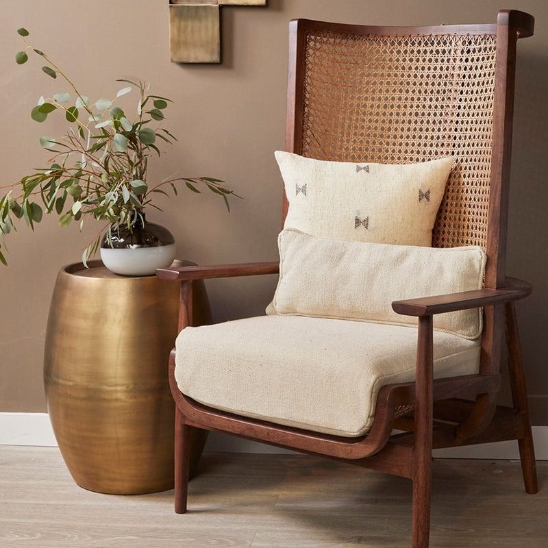 Pebble Antique Brass Side Table - Tall thumbnail 2