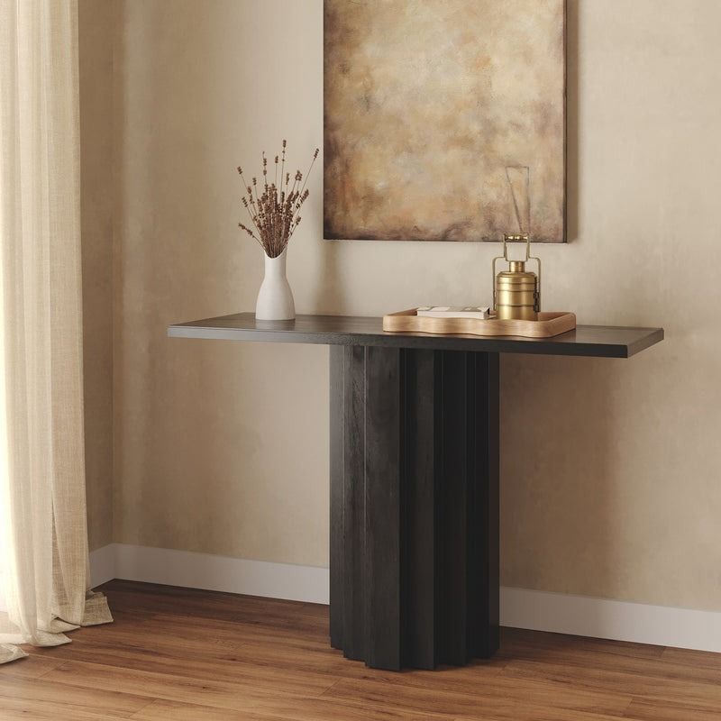 Range Solid Wood Console - Charcoal thumbnail 2