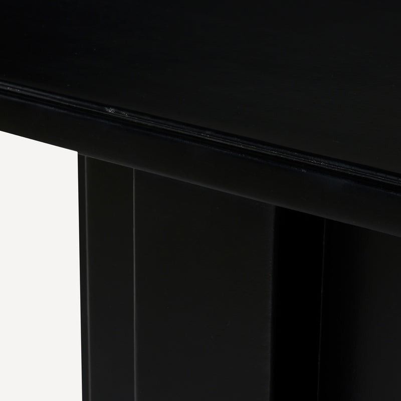 Range Solid Wood Console - Charcoal thumbnail 6