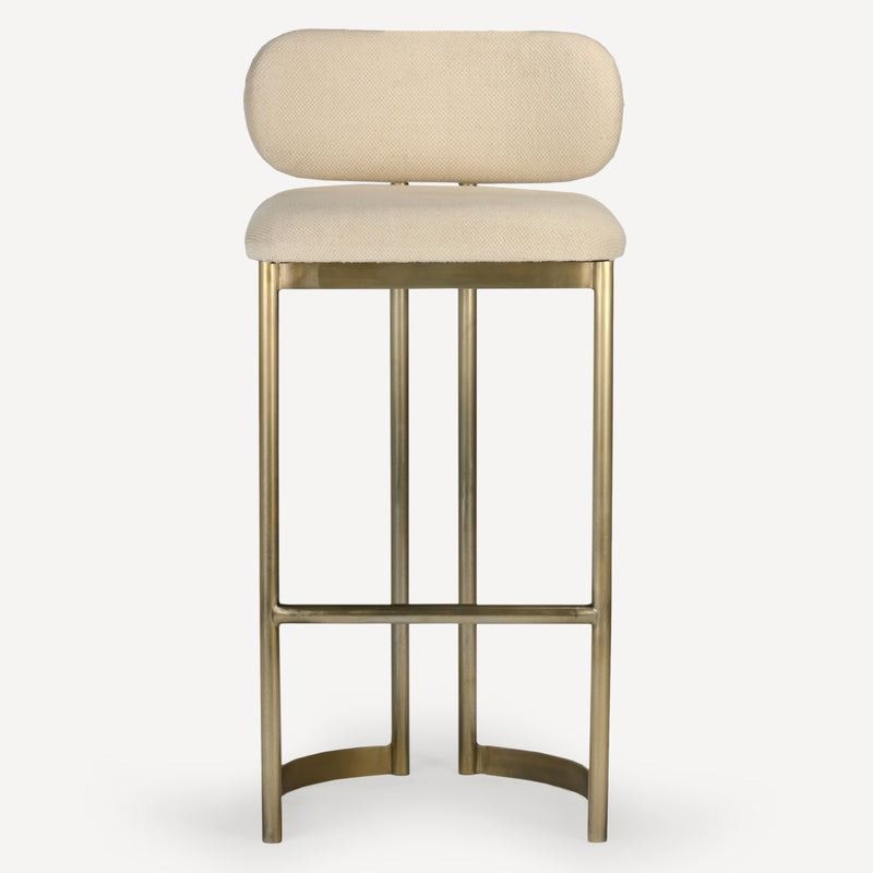 Shay Upholstered Bar Stool thumbnail 2