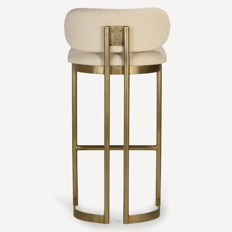 Shay Upholstered Bar Stool thumbnail 4