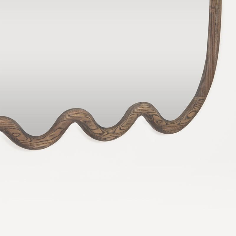 Swirl Ash Wood Large Mirror thumbnail 3