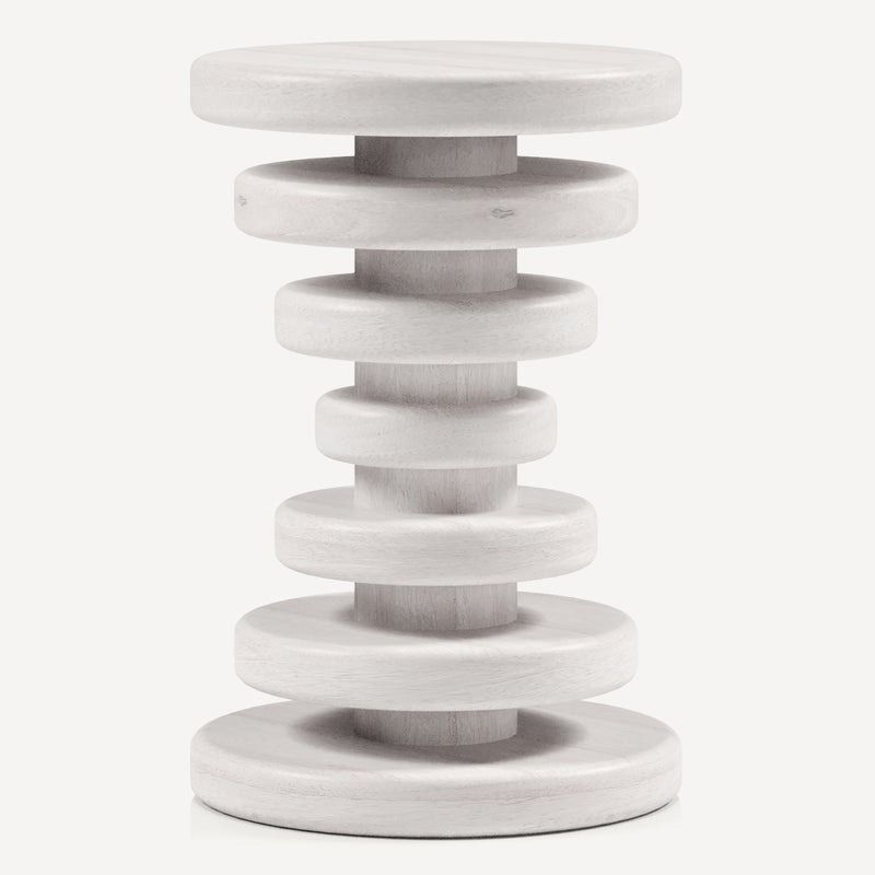 Strata Solid Wood Drink Table