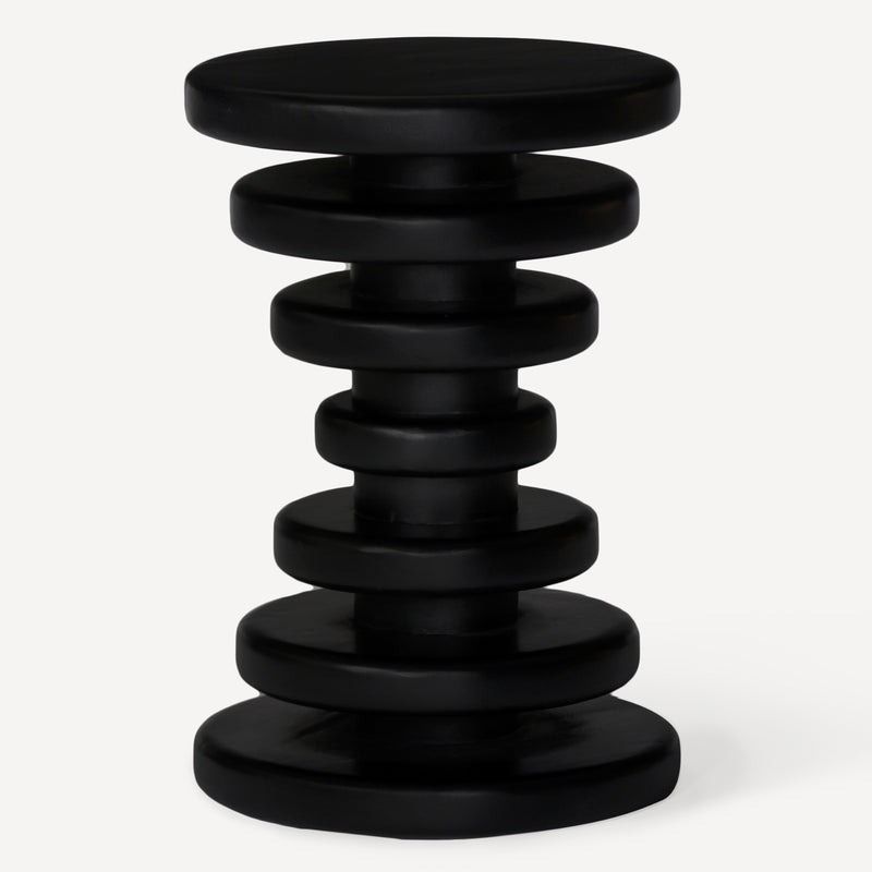 Strata Solid Wood Drink Table
