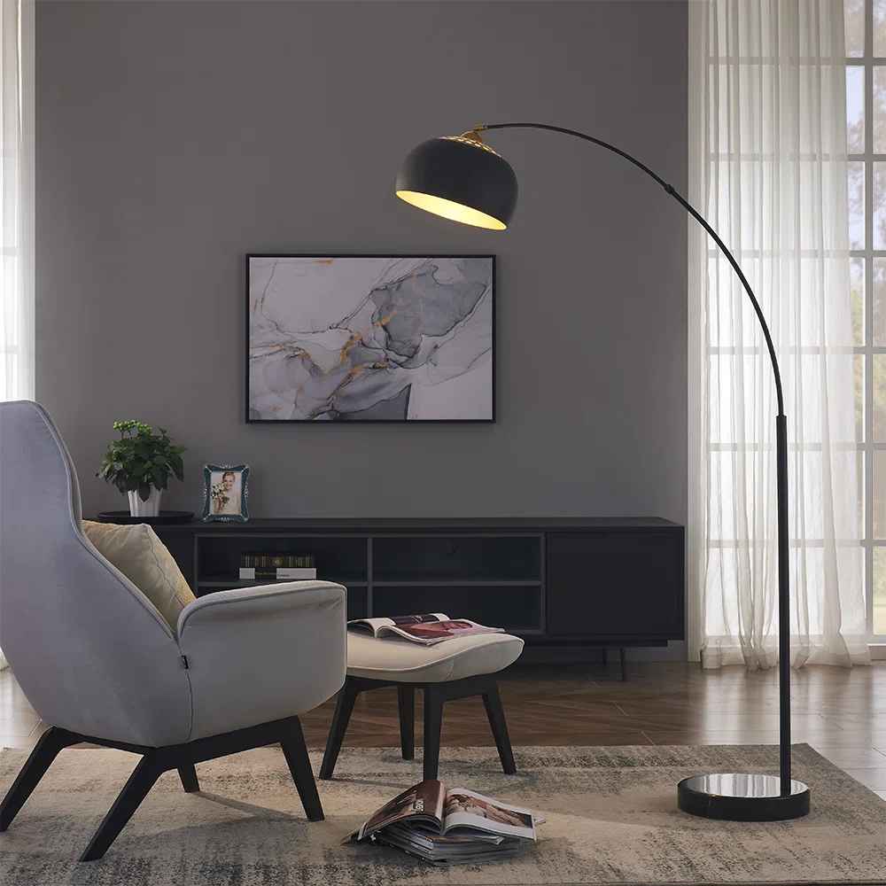 Dedre 68.5'' Arched Floor Lamp thumbnail 4