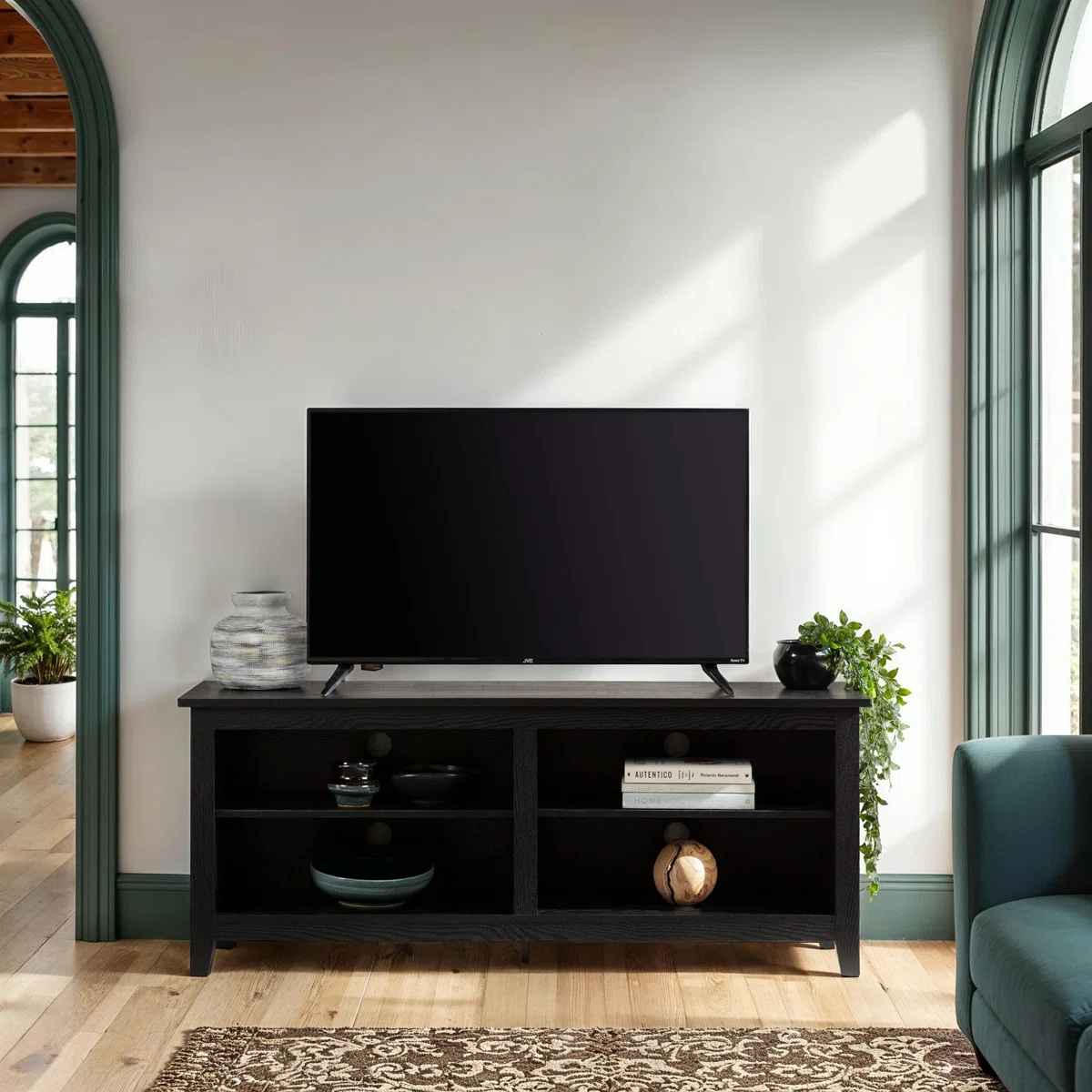 Sunbury Open Storage TV Stand thumbnail 2