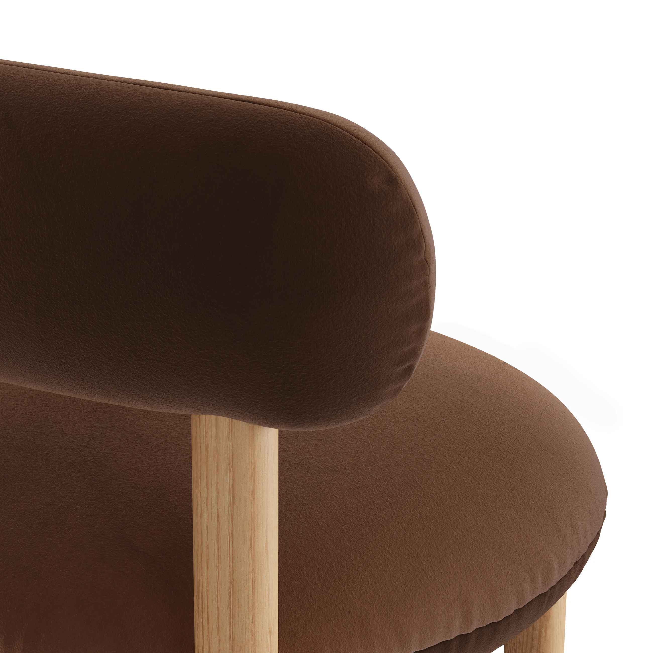 Munk Velvet Dining Chair Hale Earth thumbnail 6