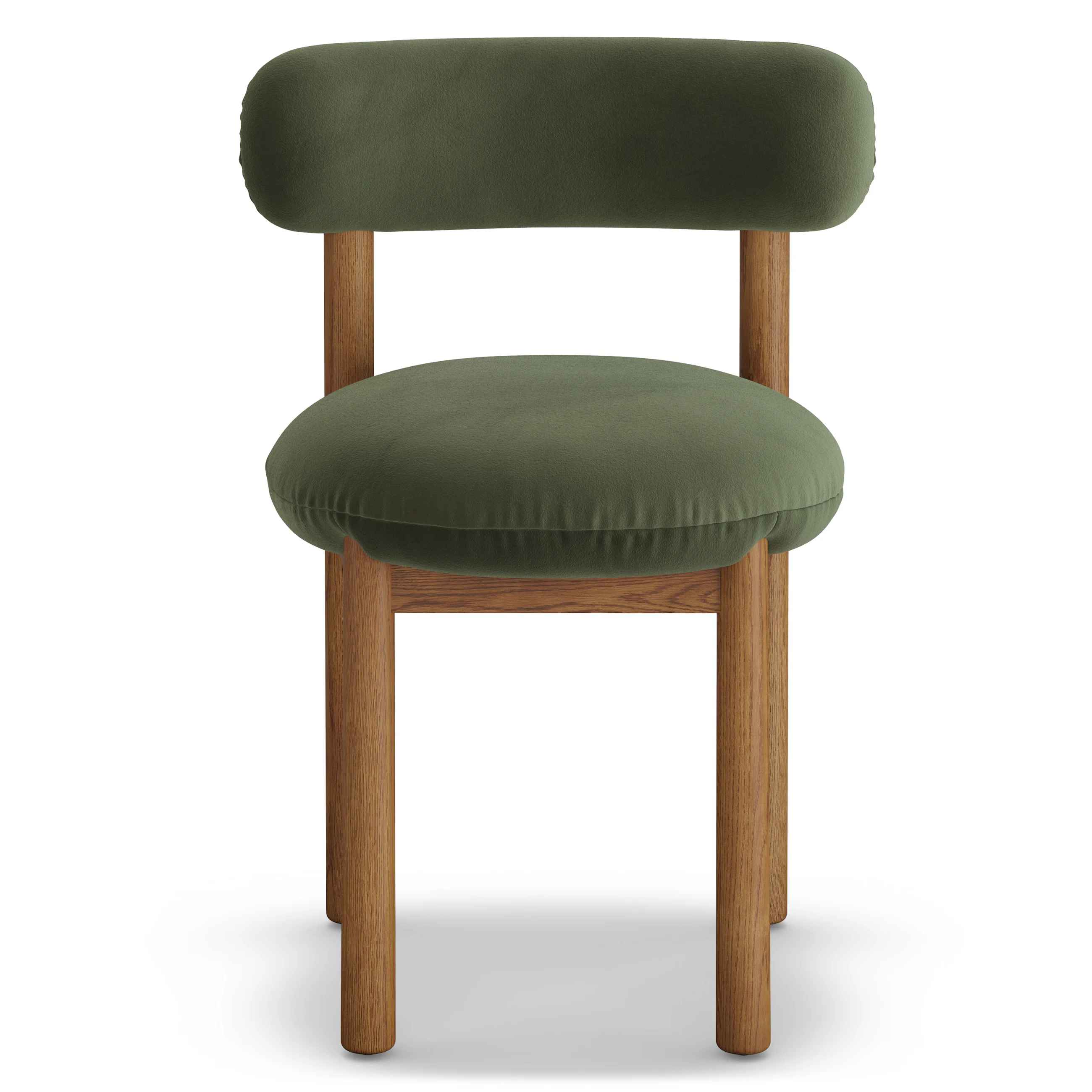Munk Velvet Dining Chair Hale Fir Green thumbnail 3