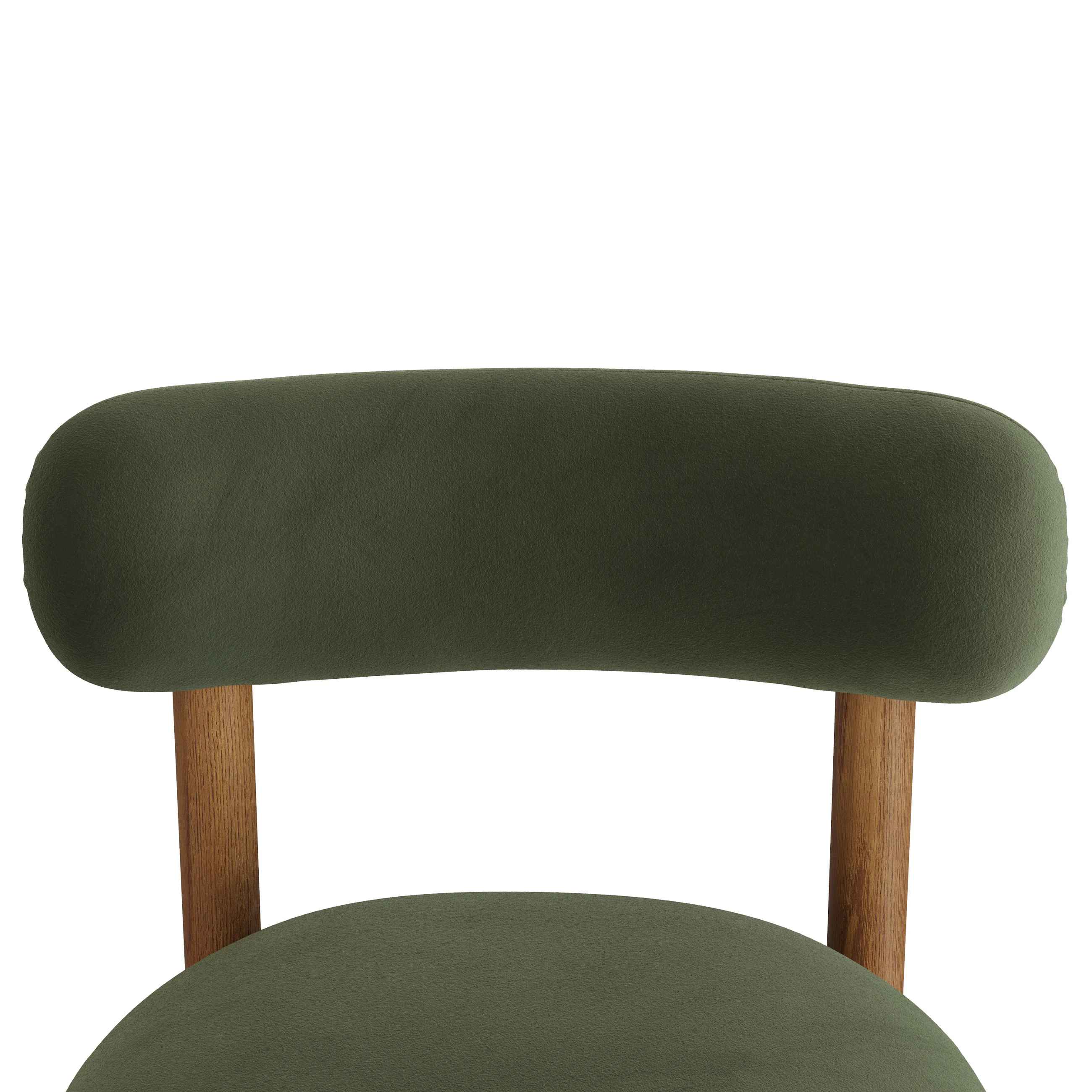 Munk Velvet Dining Chair Hale Fir Green thumbnail 7