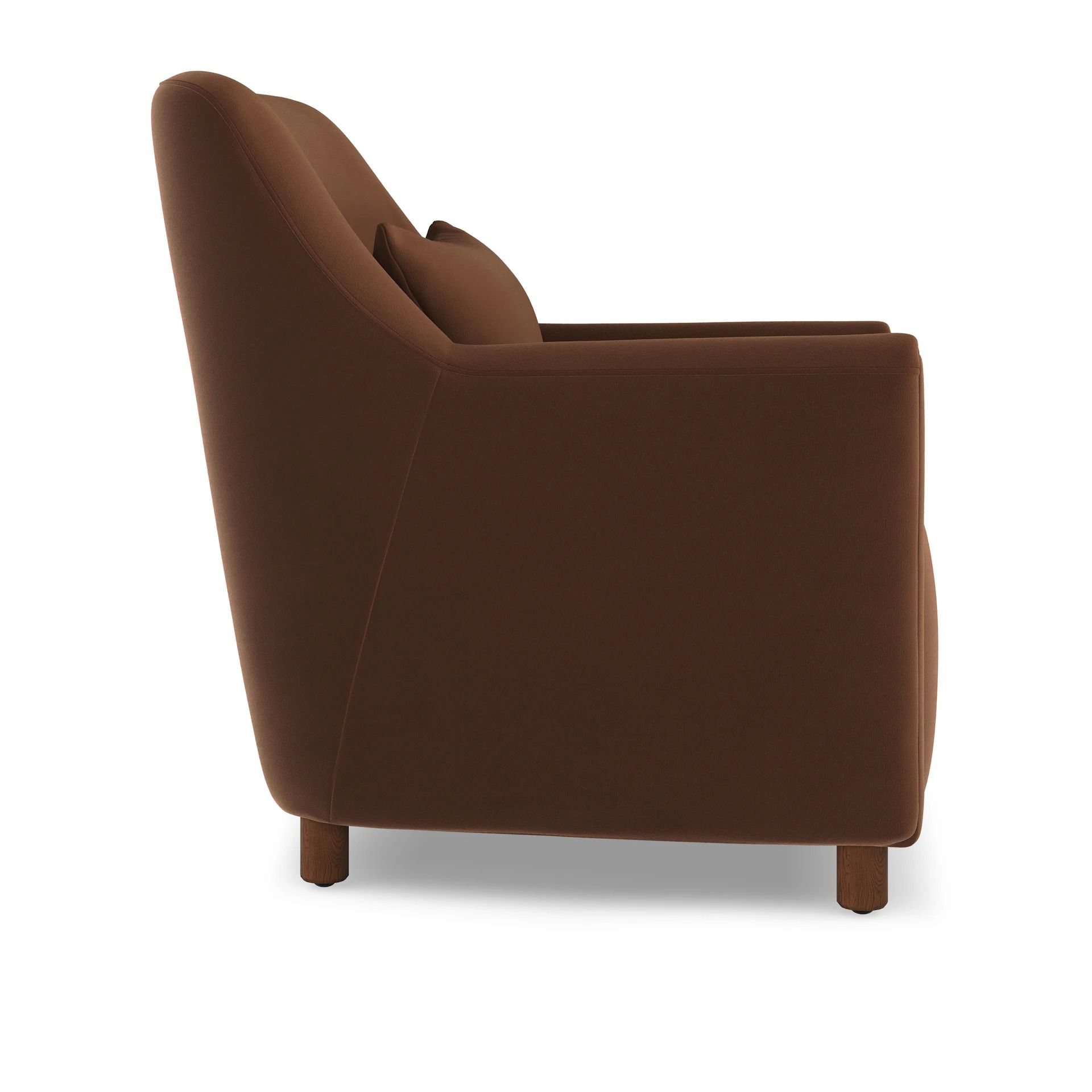 Winslow 29.5 Velvet Lounge Chair Hale Earth thumbnail 3