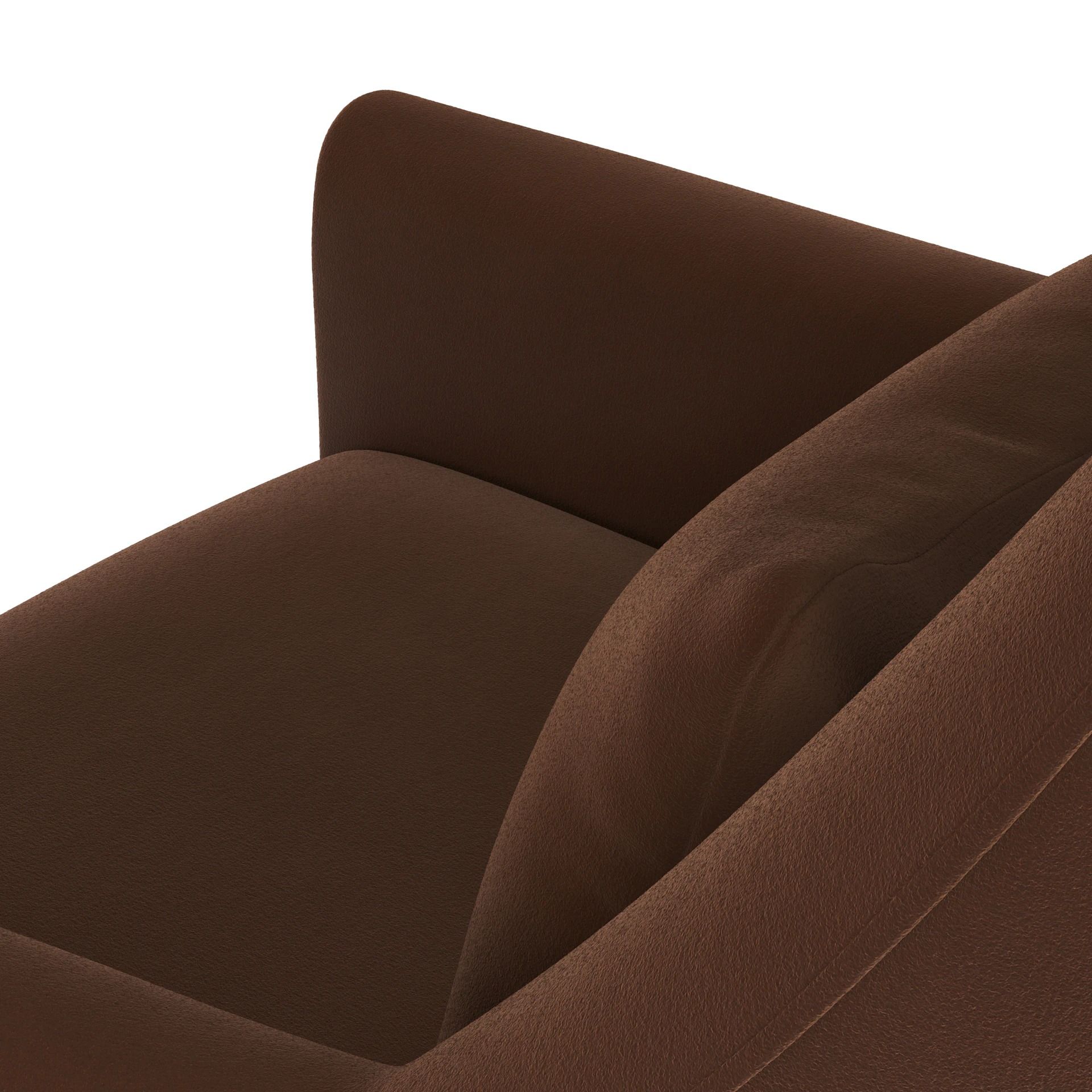 Winslow 29.5 Velvet Lounge Chair Hale Earth thumbnail 5