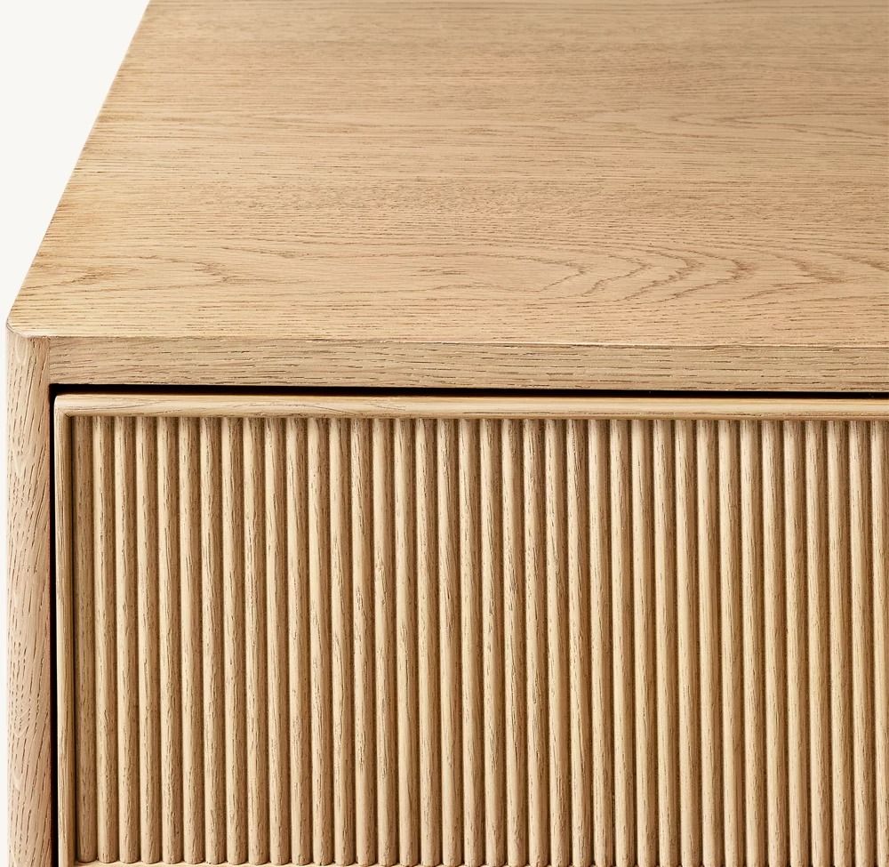 Genevieve Reeded 6 Drawer Dresser thumbnail 4