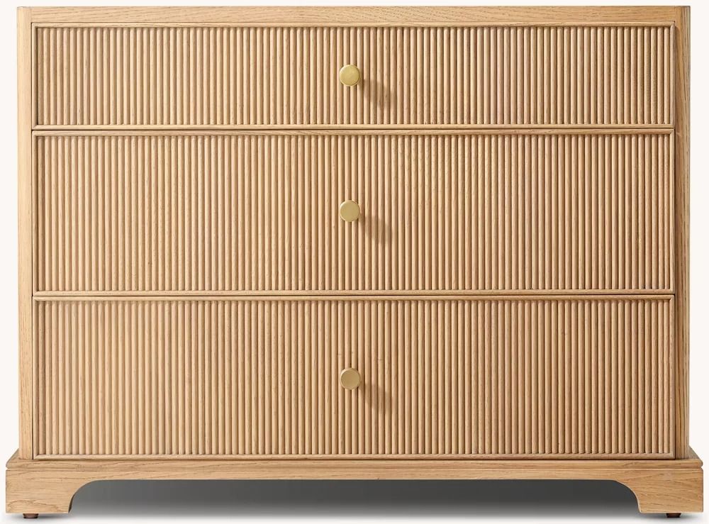 Genevieve Reeded Closed Nightstand thumbnail 3