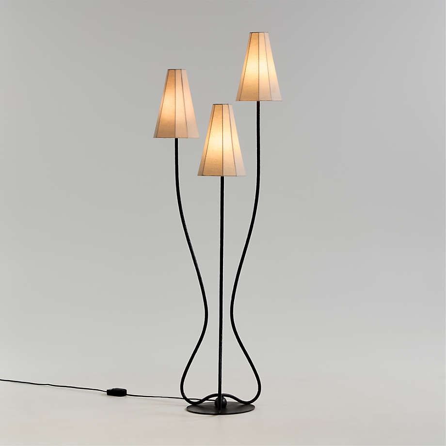 Nouveauté 3 Light Metal Floor Lamp thumbnail 3