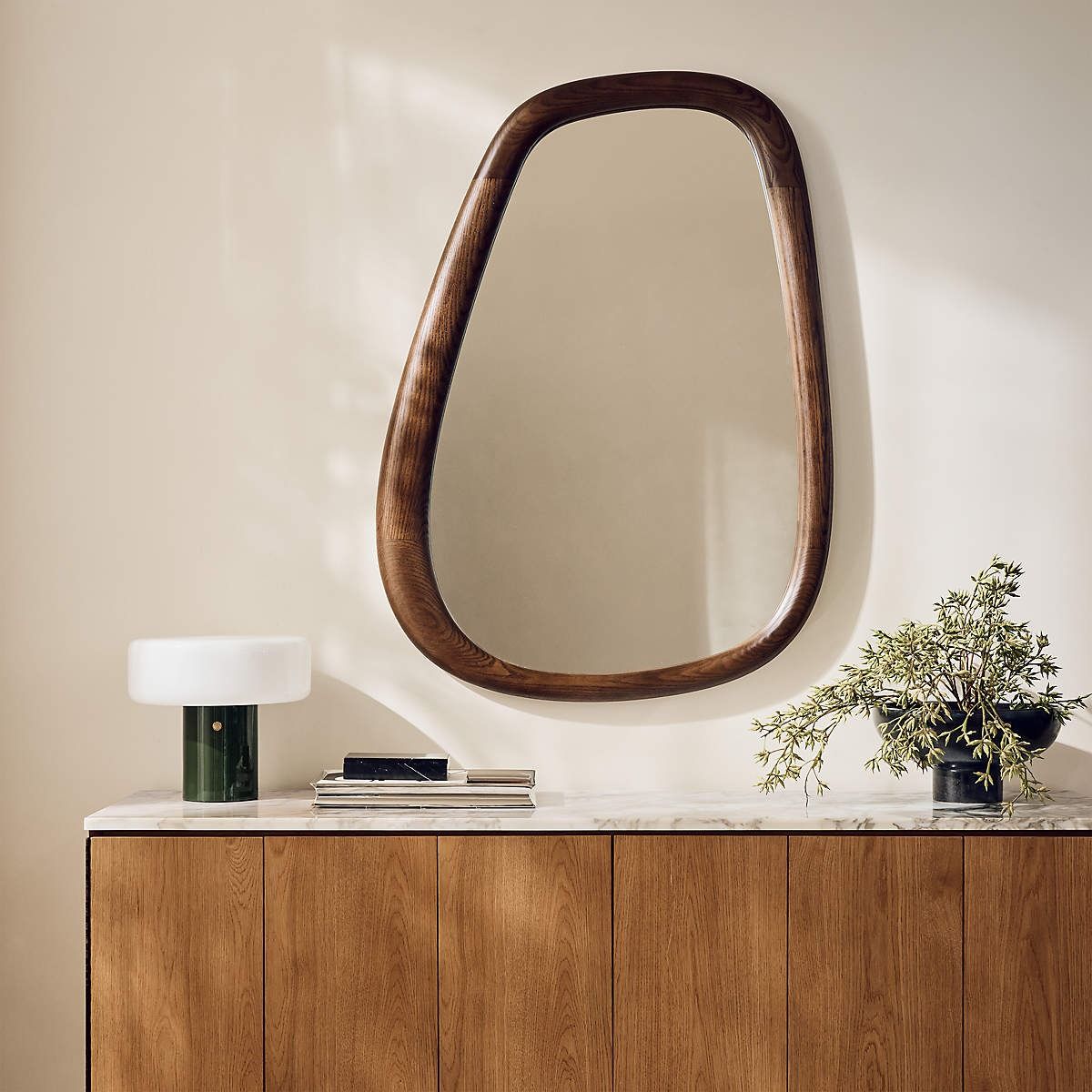 Kalle Wood Wall Mirror thumbnail 2