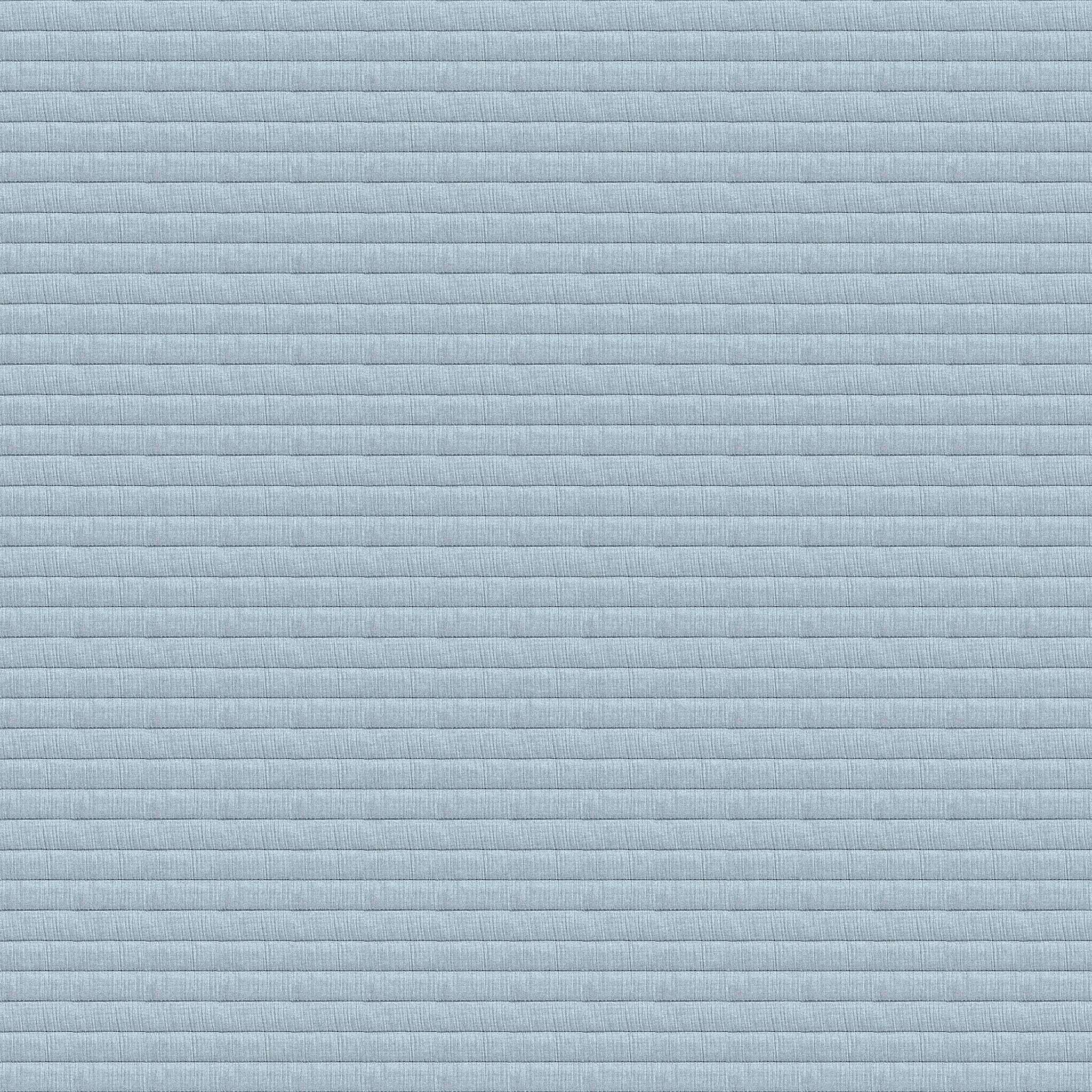 Supersoft Organic Cotton Gauze Pale Blue Standard Quilted Bed Pillow Sham thumbnail 3