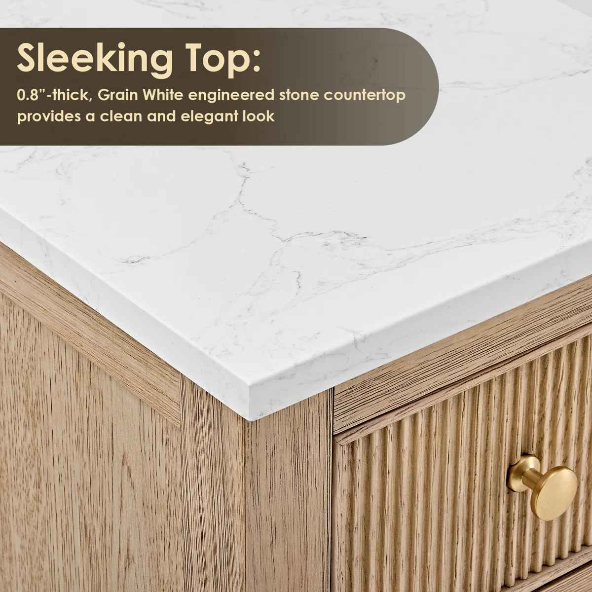 Lala 60" Double Bathroom Vanity  thumbnail 5