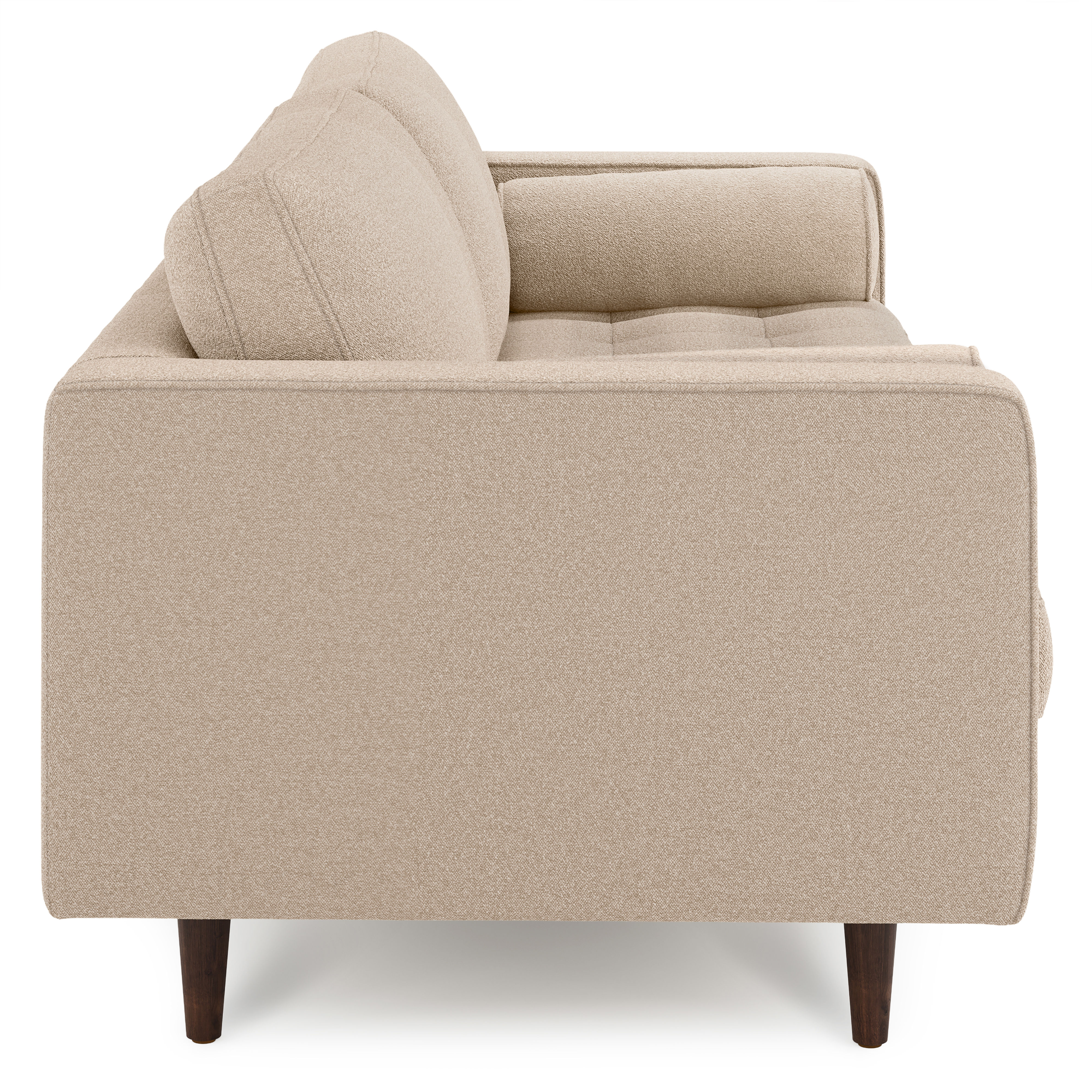 Sven Tufted Sofa Ratine Buff thumbnail 4