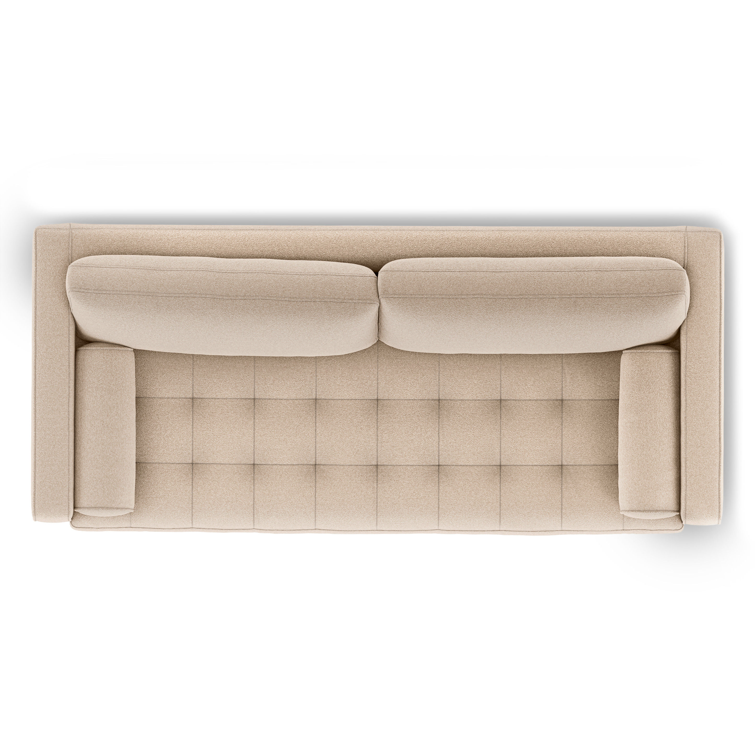 Sven Tufted Sofa Ratine Buff thumbnail 5