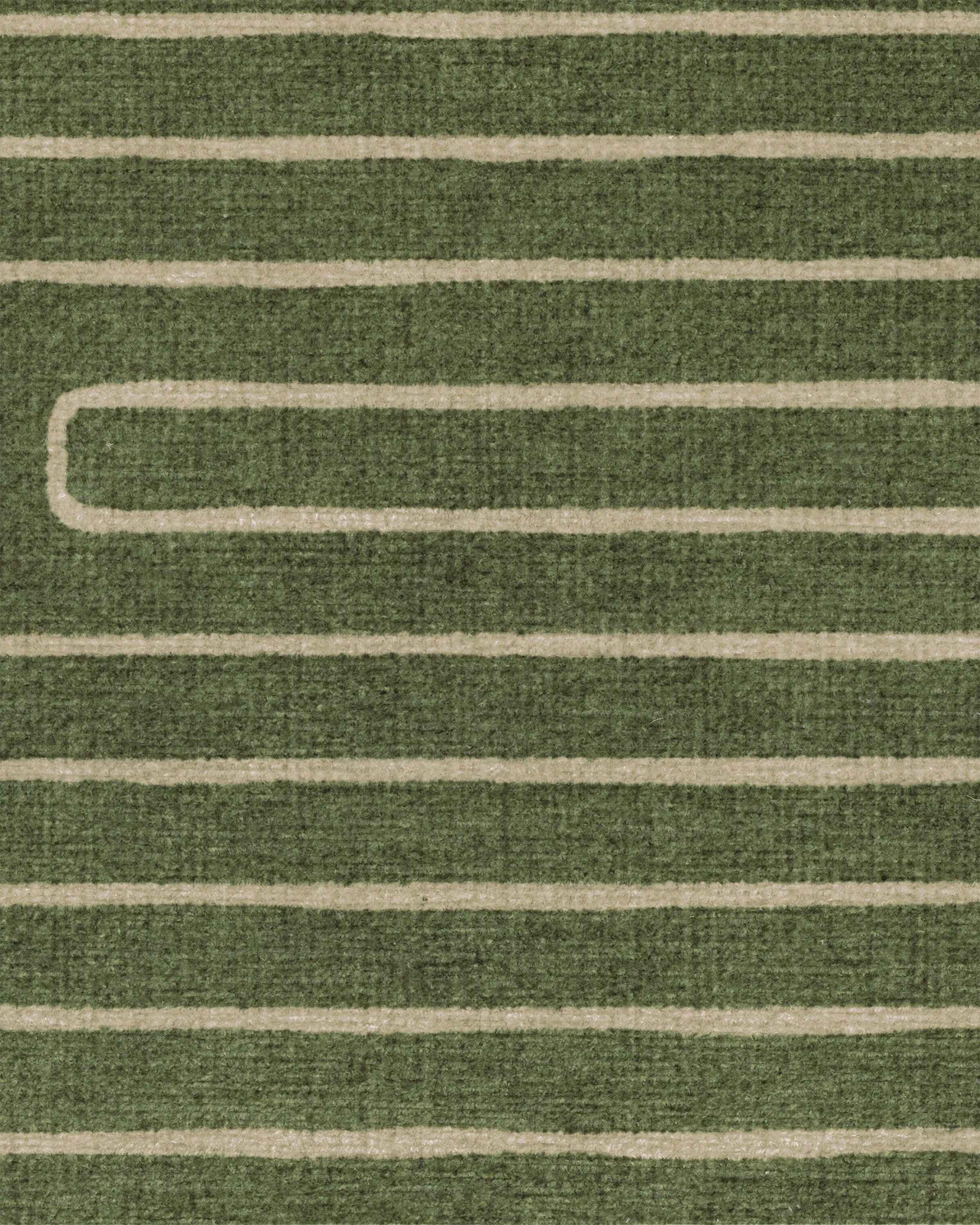 Jonathan Adler Labyrinth Fern Green Rug-10'x14' thumbnail 3