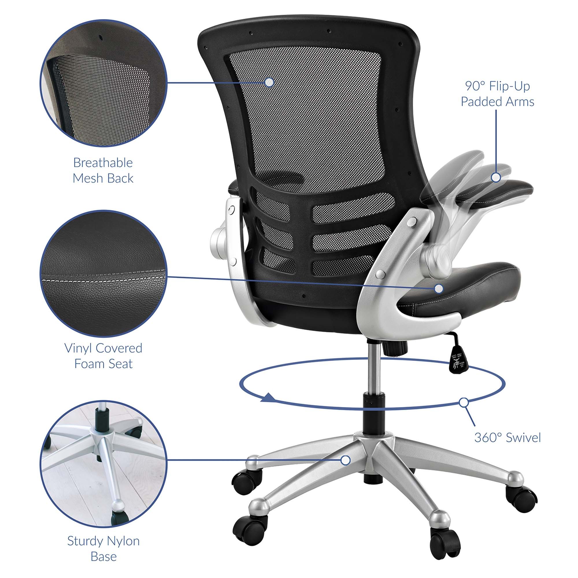 Ergonomic Mesh Office Chair thumbnail 3