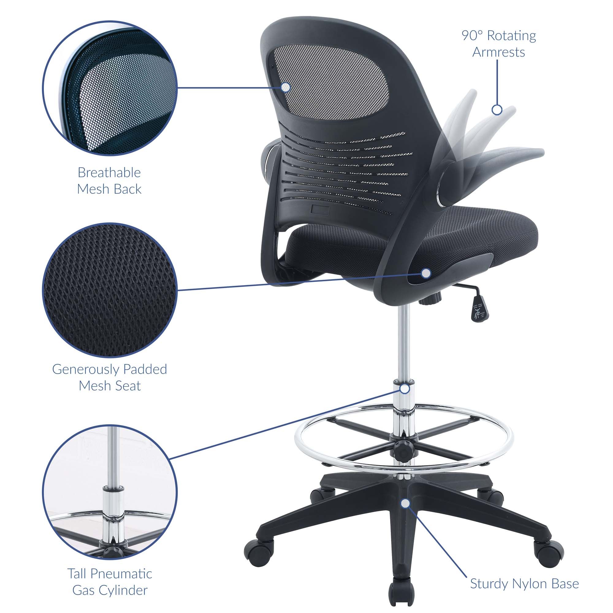 Stealth Drafting Stool thumbnail 3