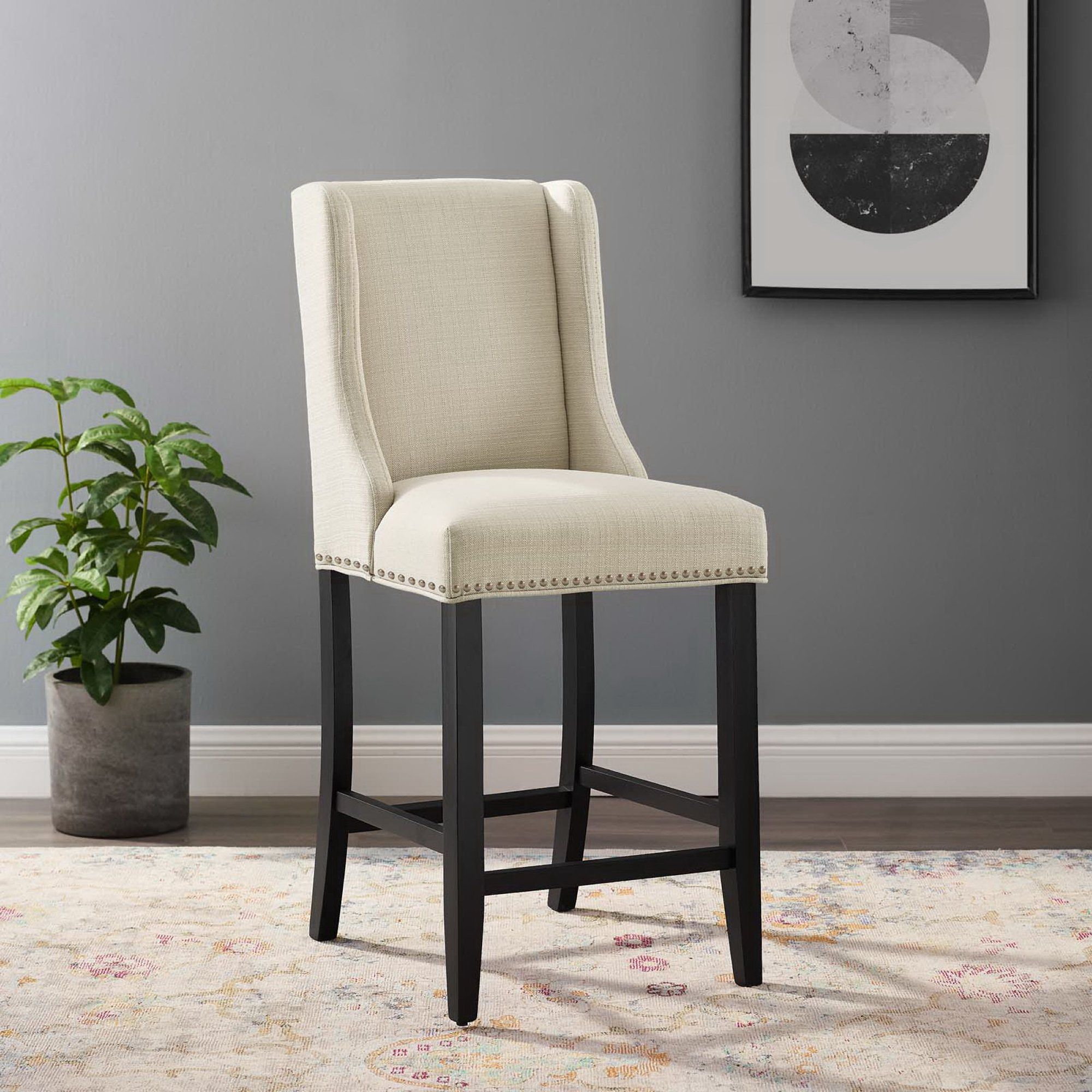 Baron Upholstered Counter Stool thumbnail 6